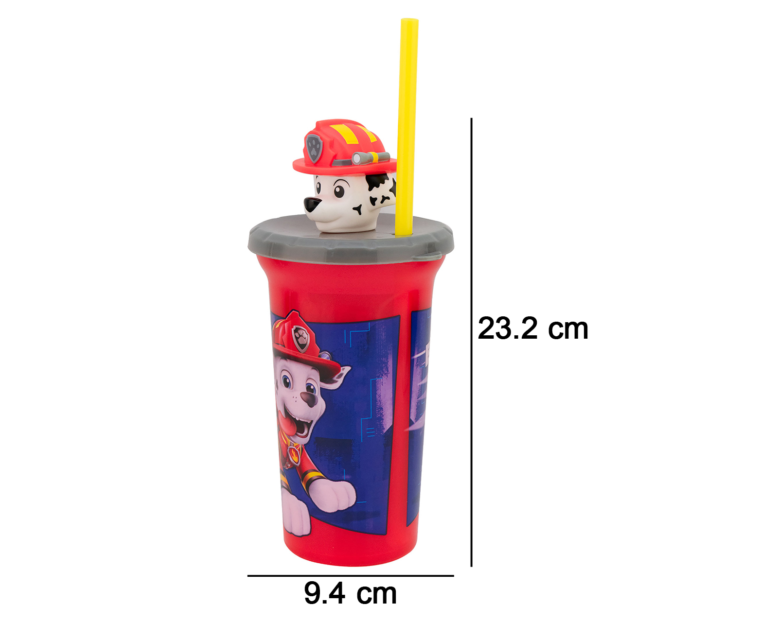 Foto 5 | Foto 5 | Vaso con Popote de Plástico Marshall 443 ml