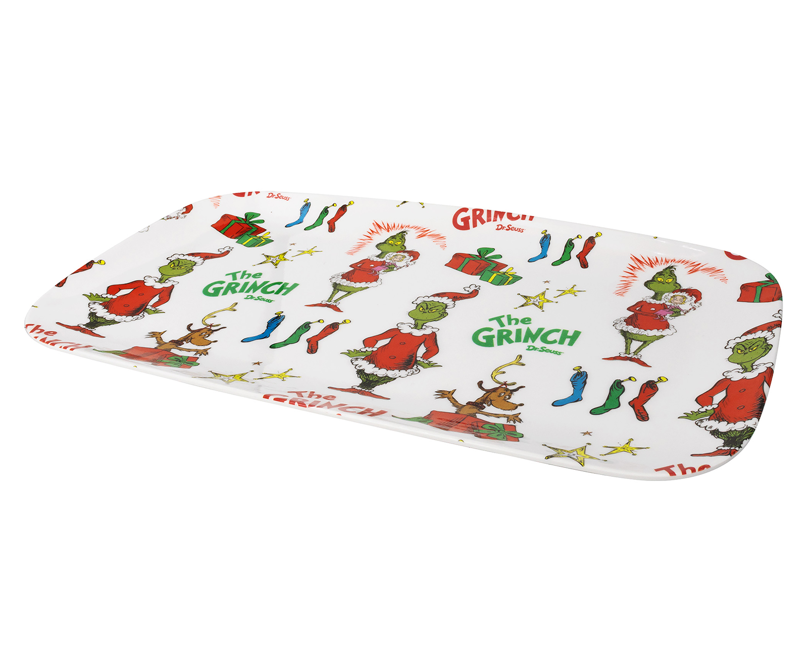 Foto 3 pulgar | Foto 2 | Charola Decorativa Rectangular de Navidad Gift Grabber de Melamina