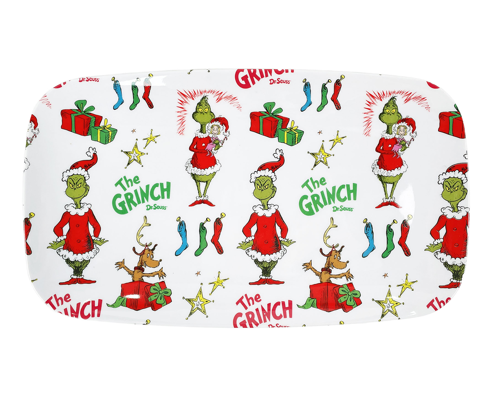 Foto 3 | Foto 3 | Charola Decorativa Rectangular de Navidad Gift Grabber de Melamina