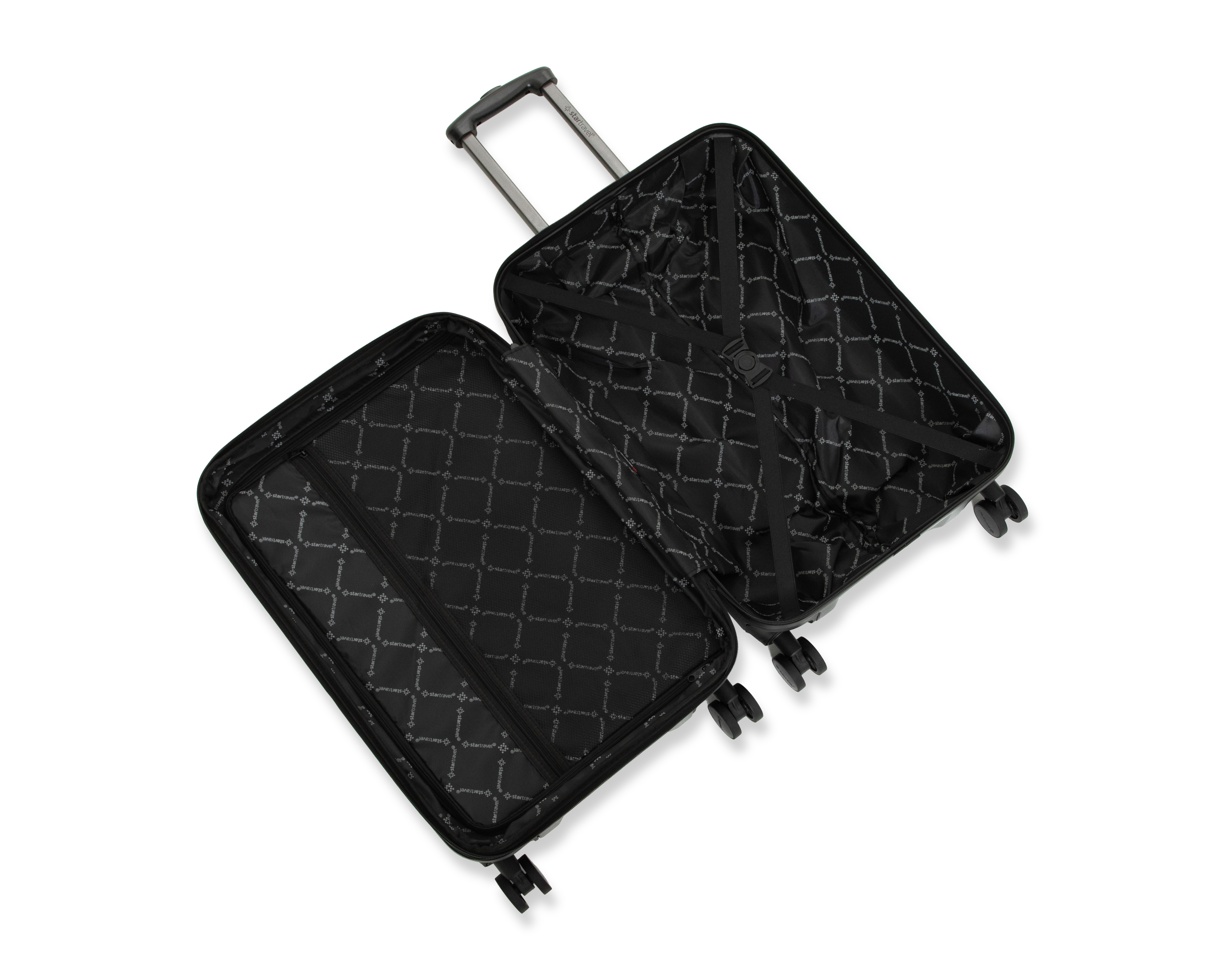 Foto 7 | Foto 7 | Maleta Vertical Startravel Black Taipei 24 Pulgadas Negra
