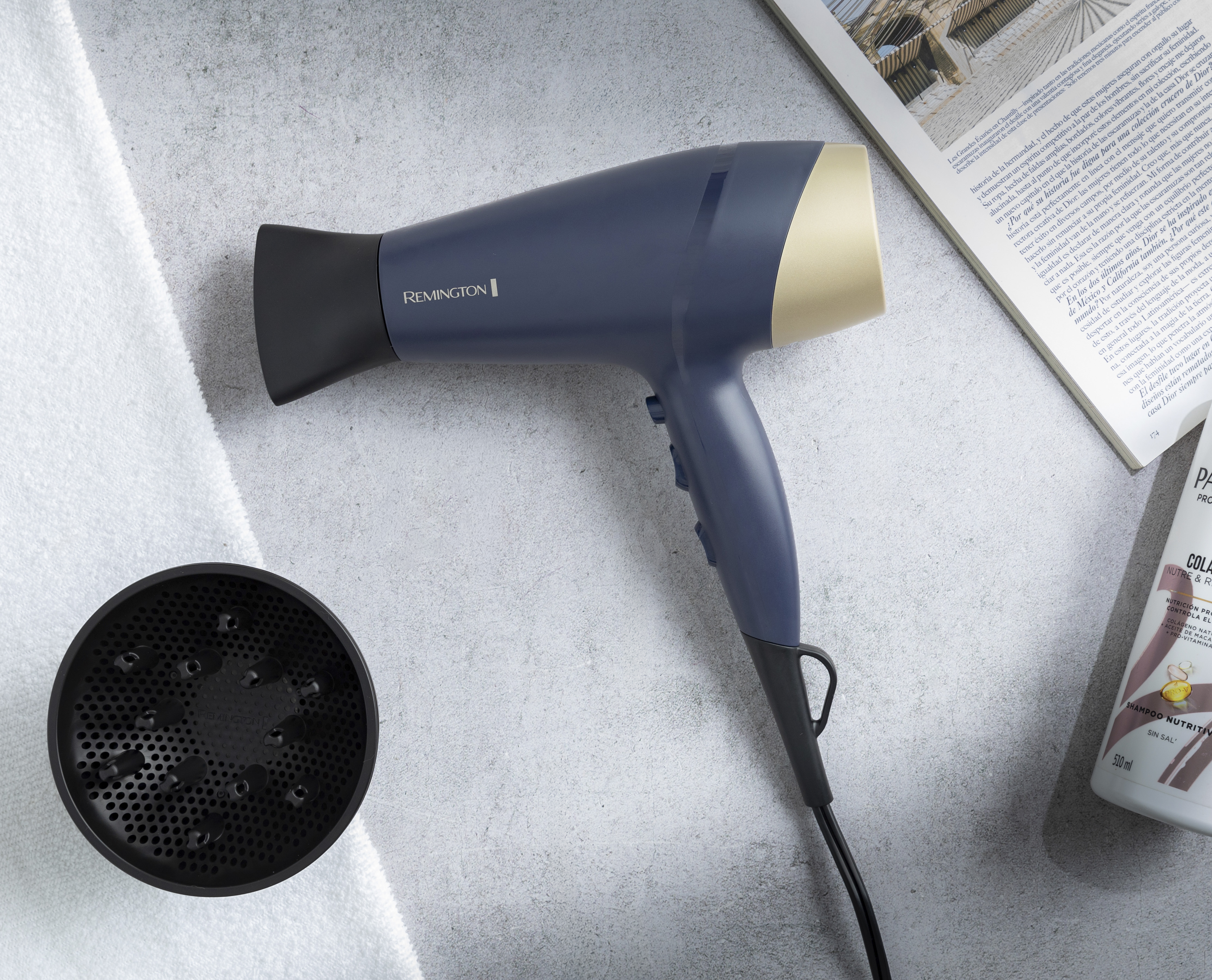 Foto 7 | Foto 7 | Secadora de Cabello Remington Sapphire Luxe con Infusión de Zafiros Reales