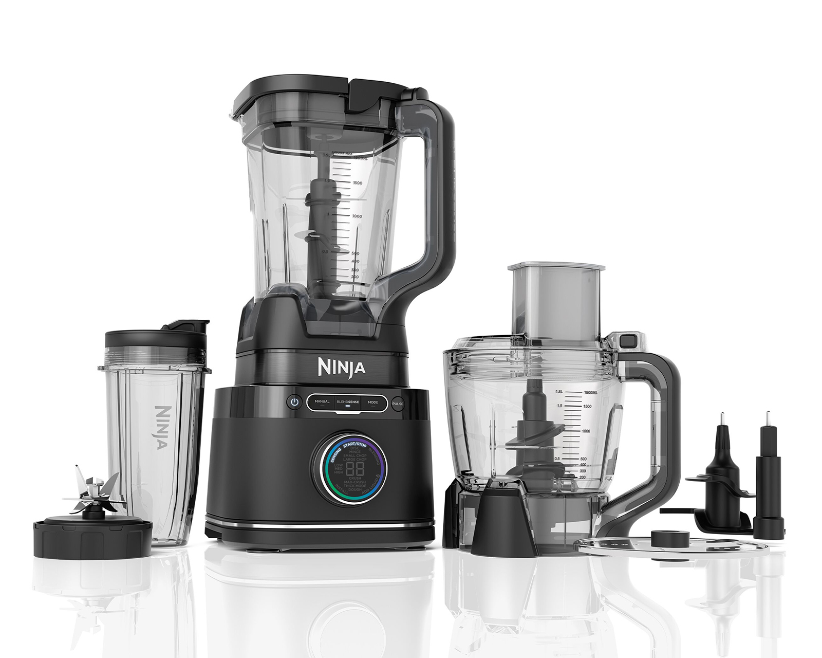 Foto 2 | Foto 2 | Licuadora Ninja Detect BlendSense 10 Velocidades Vaso de Tritán con Accesorios