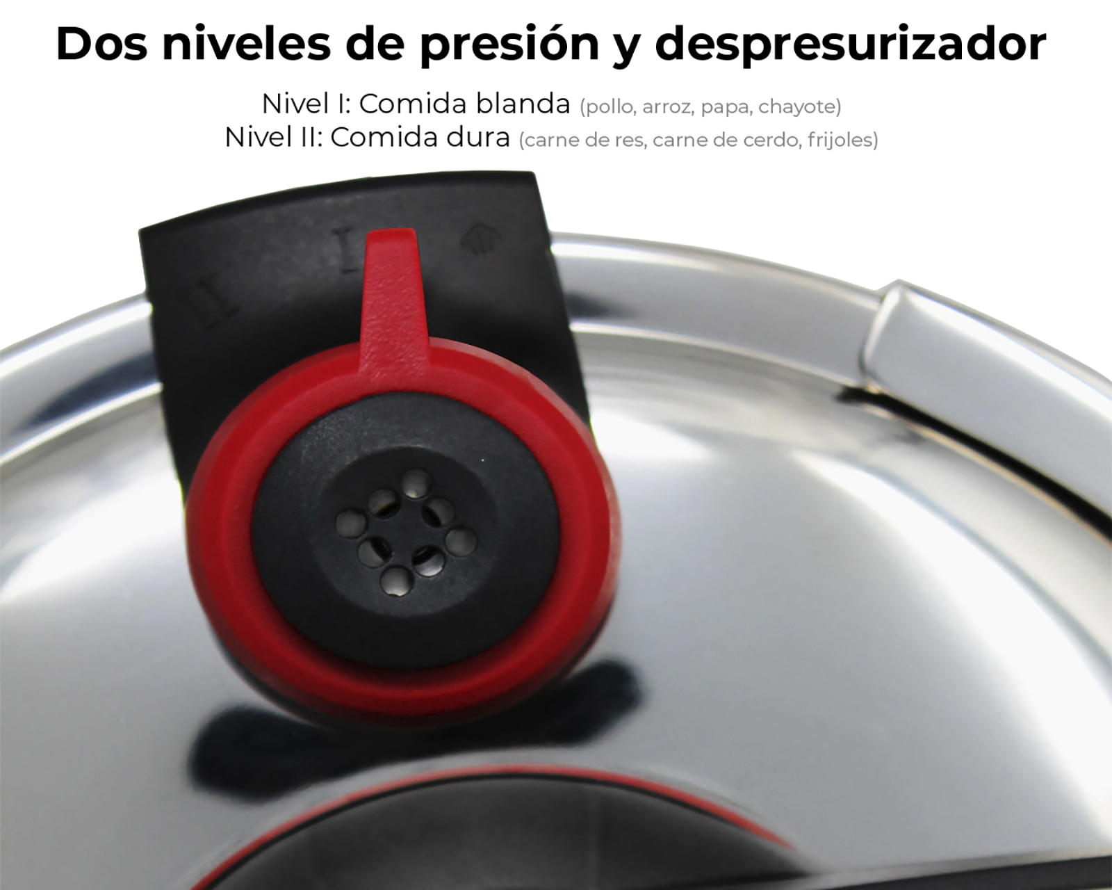 Foto 4 | Foto 4 | Set de Ollas de Presión Bogner de Acero Inoxidable 5 Piezas