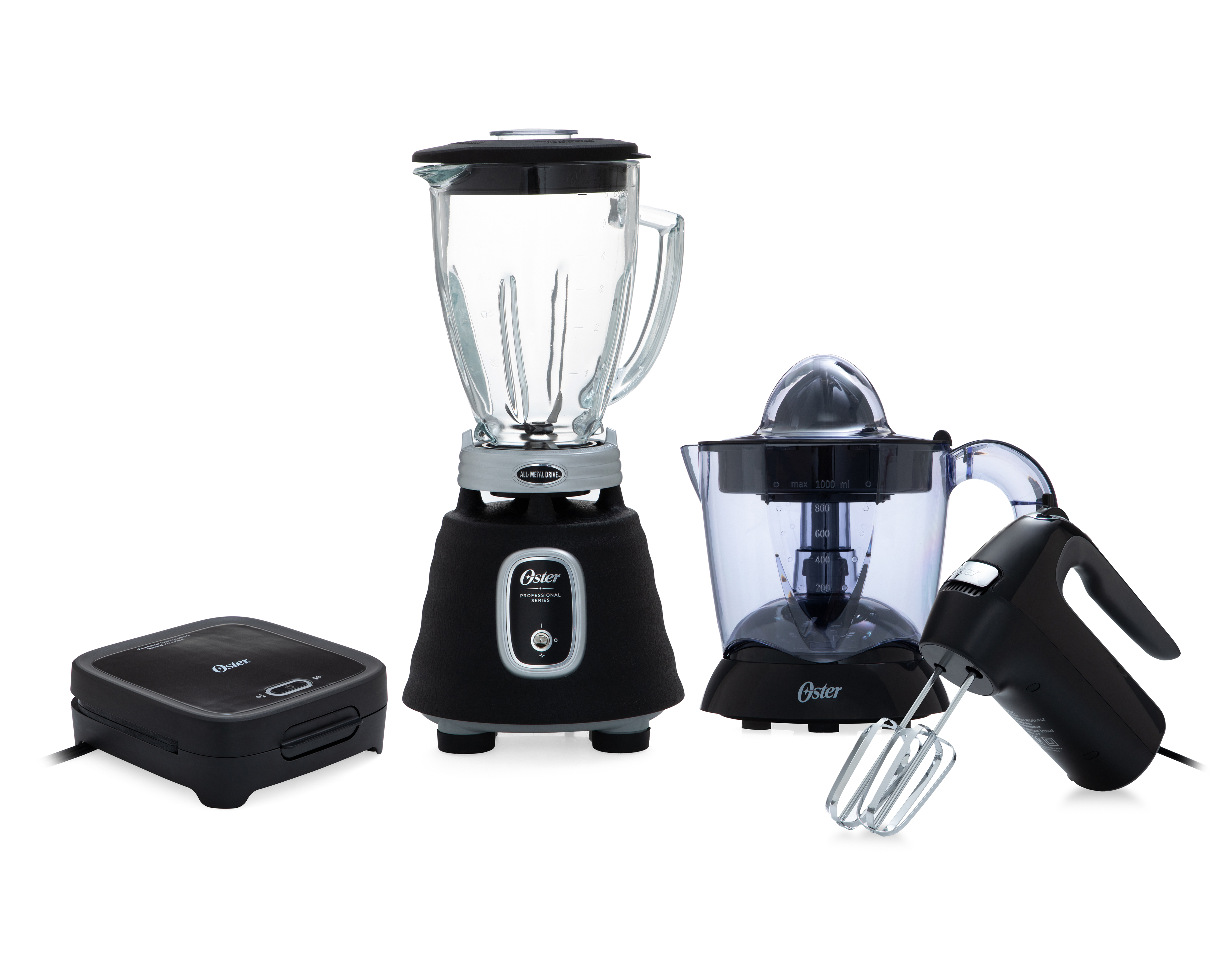 Foto 4 pulgar | Foto 2 | Licuadora Oster de 3 Velocidades con Vaso de Vidrio y Accesorios
