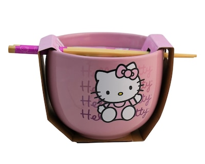 Foto 3 | Foto 3 | Bowl Fun Kids Hello Kitty 591 ml con Palillos