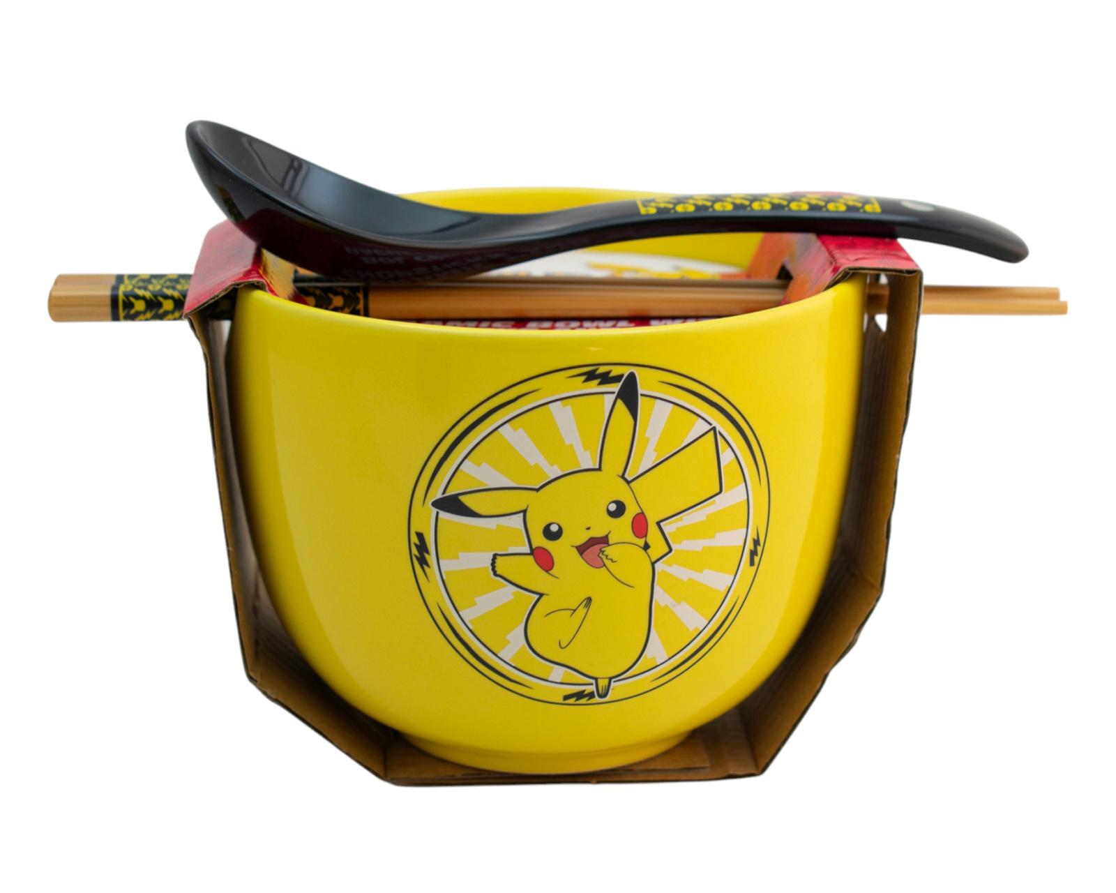 Foto 4 pulgar | Foto 3 | Bowl Fun Kids Pikachu 592 ml con Palillos