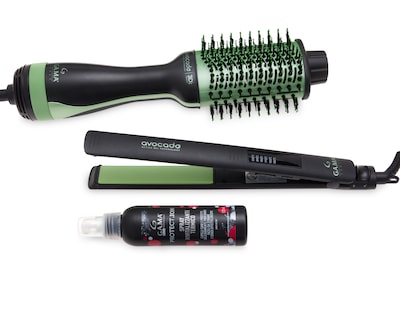 Foto 1 | Foto 1 | Combo de Plancha y Cepillo para Cabello Gama Italy Avocado