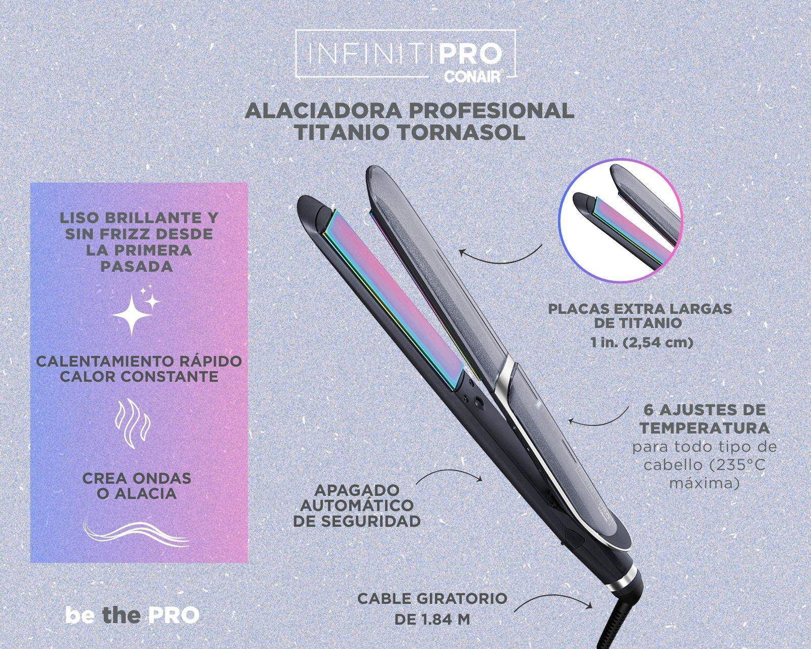 Foto 7 | Foto 7 | Alaciadora Conair Infiniti Pro CS207ES