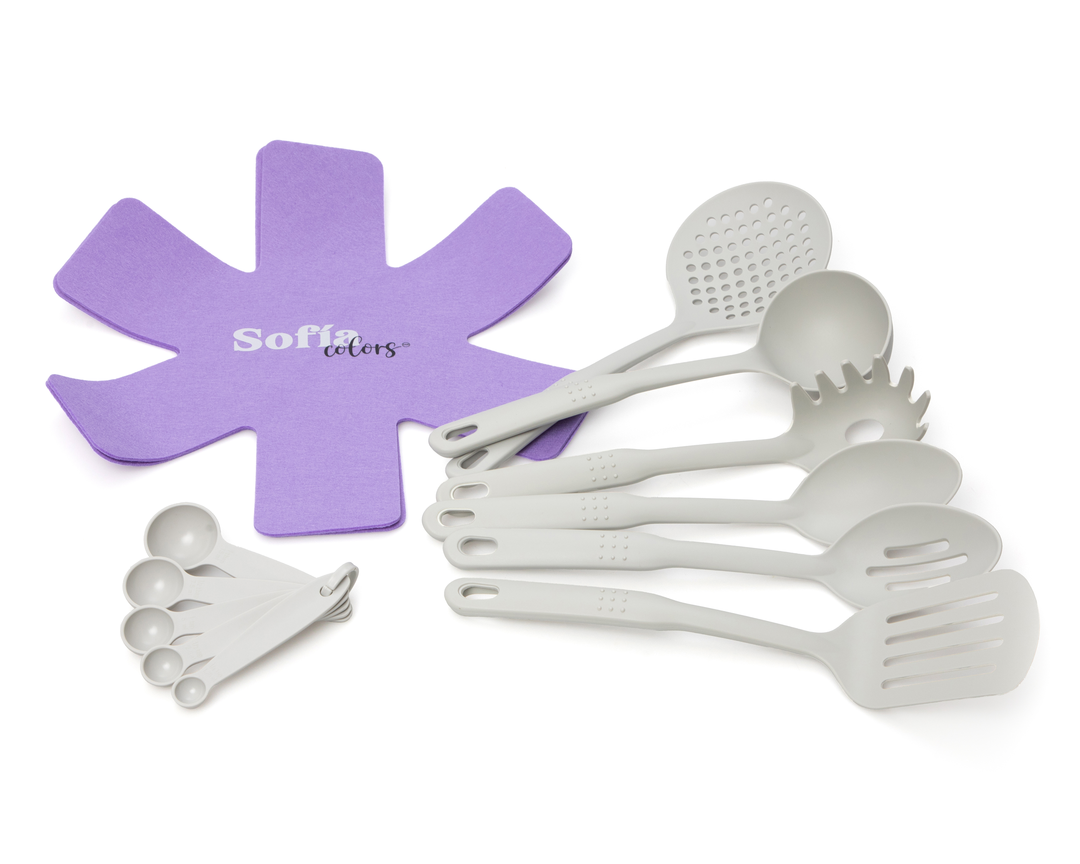 Foto 7 pulgar | Foto 6 | Batería de Cocina Jade Cook Sofía Colors Winter de Acero Vitrificado 20 Piezas