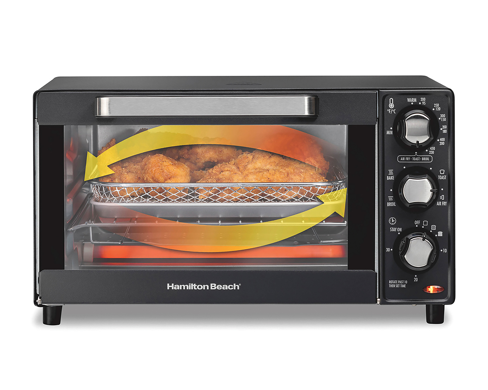 Foto 4 pulgar | Foto 3 | Horno Eléctrico Hamilton Beach 31404J 11.4 Litros 4 Accesorios