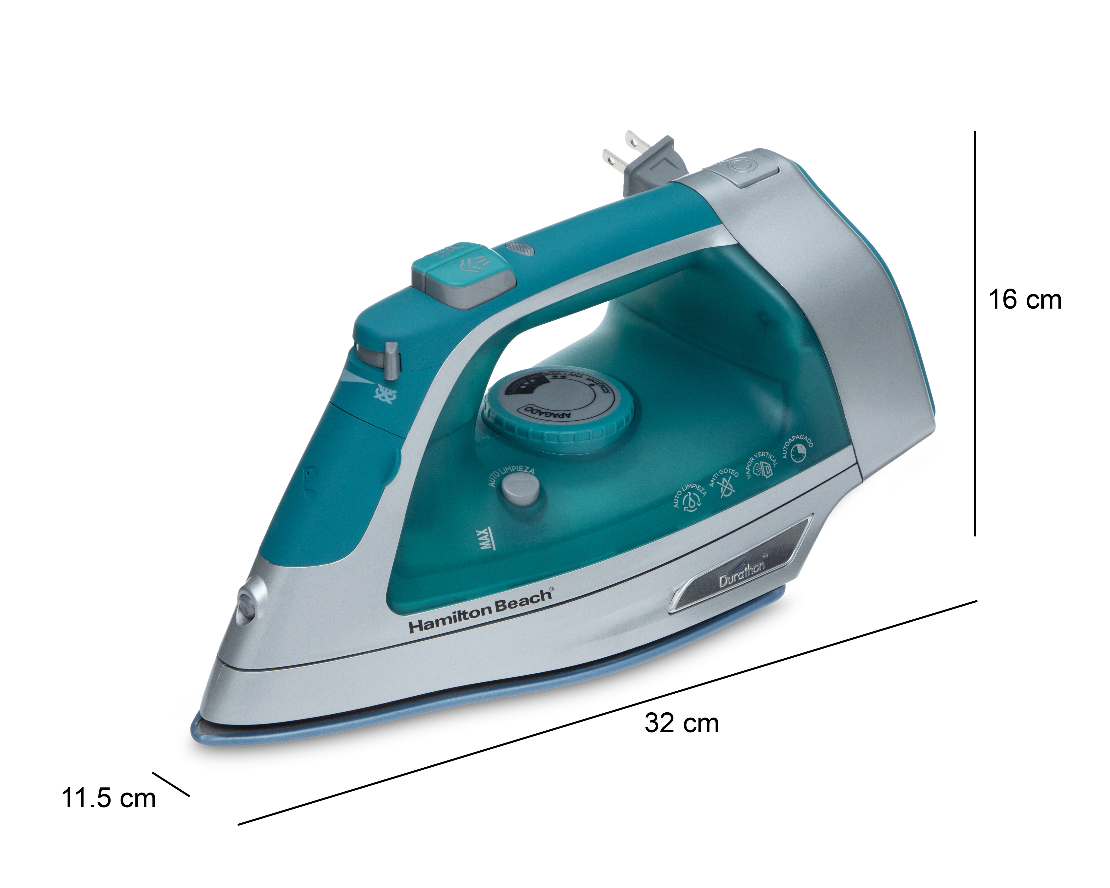 Foto 9 pulgar | Foto 8 | Plancha Hamilton Beach Durathon de Cerámica