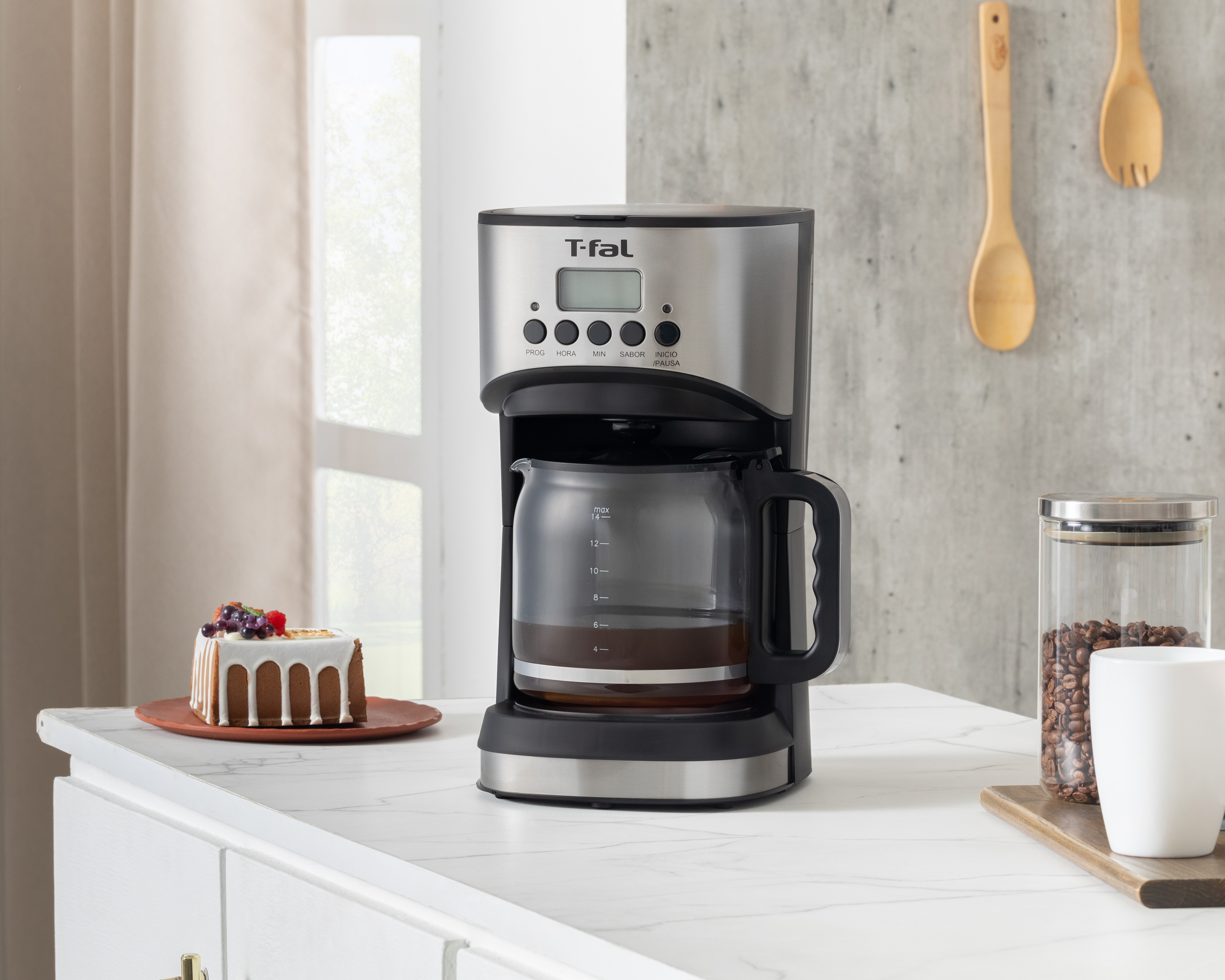 Cafetera T-Fal Grand Café 14 Tazas