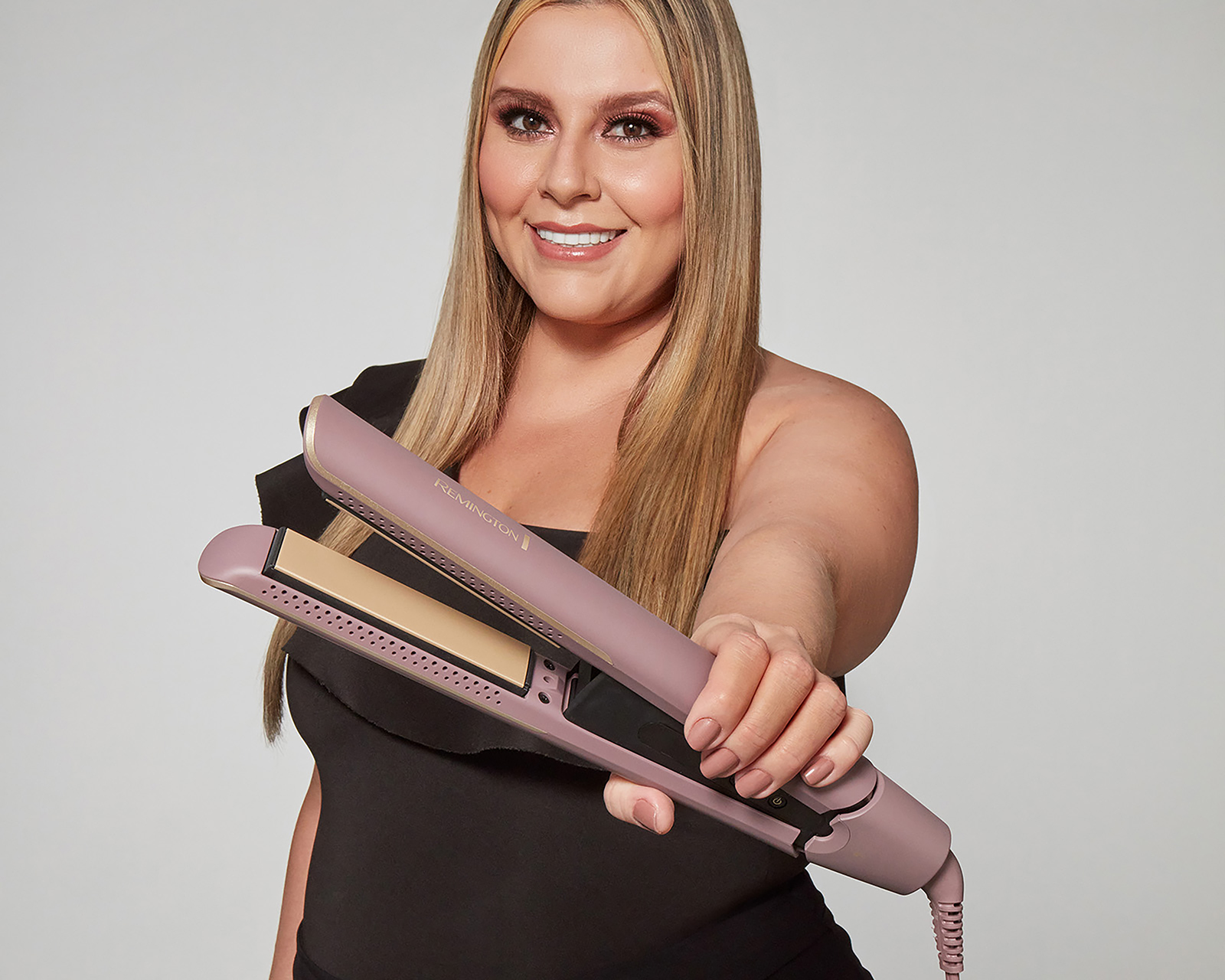 Foto 6 pulgar | Foto 5 | Plancha para Cabello Remington Airvive Aire Iónico