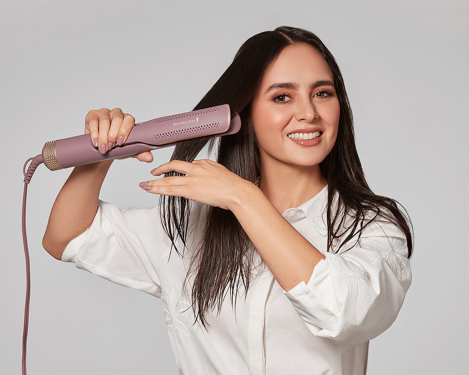 Foto 5 pulgar | Foto 4 | Rizador de Cabello Giratorio Remington AIRvive Anti Frizz