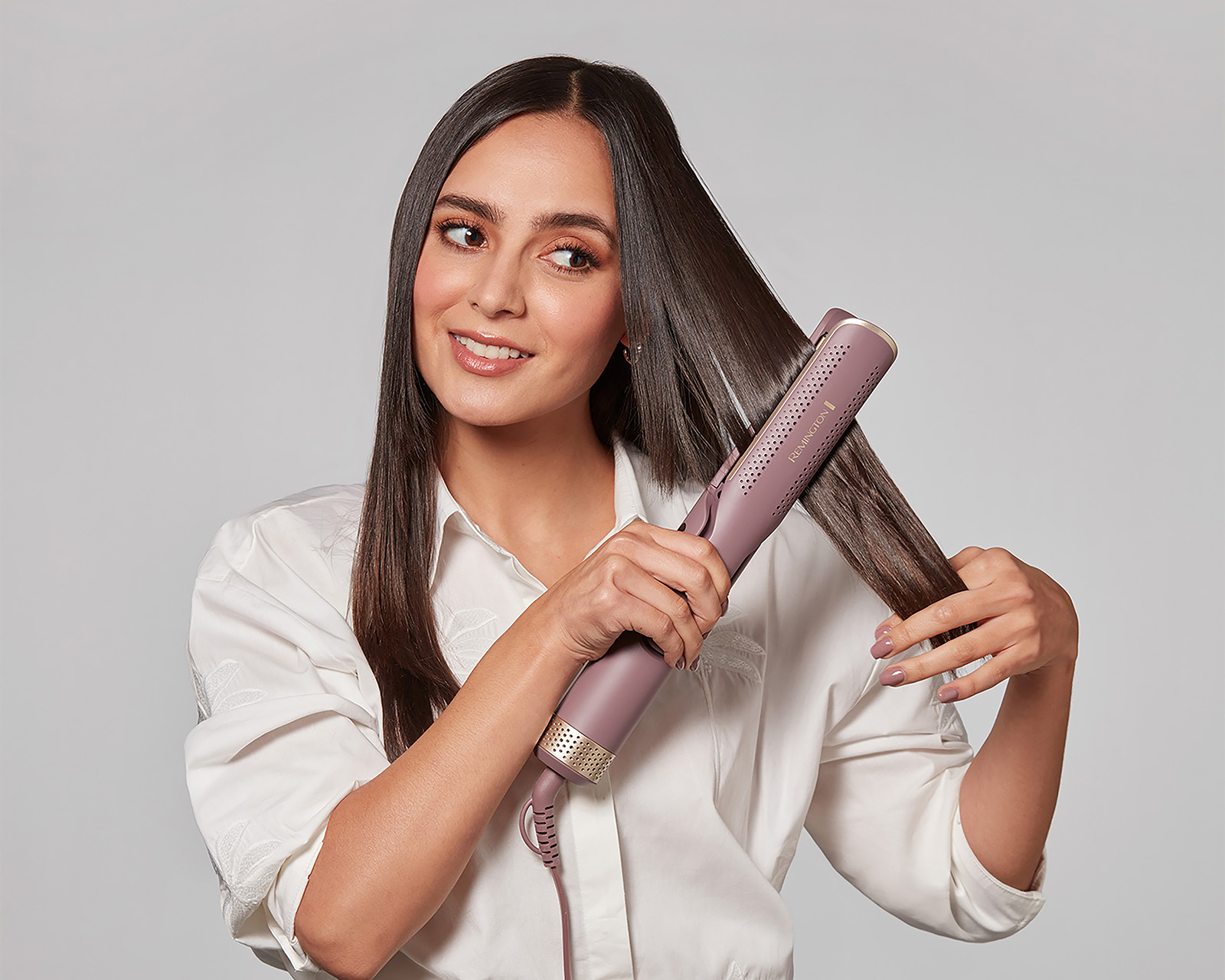 Foto 5 | Foto 5 | Rizador de Cabello Giratorio Remington AIRvive Anti Frizz