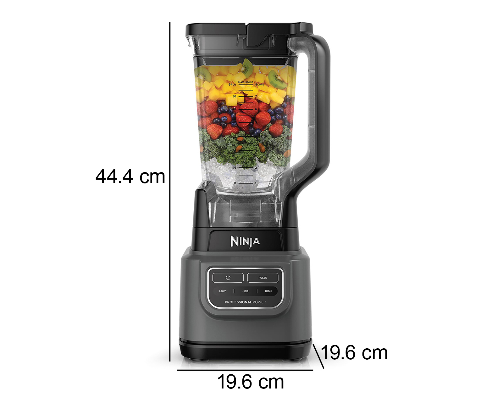 Foto 6 | Foto 6 | Licuadora Ninja Total Crushing 3 Velocidades con Vaso de Tritán