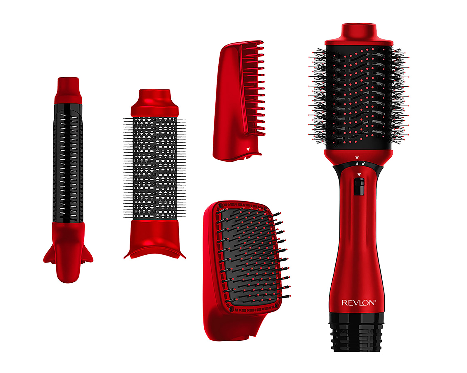 Foto 2 pulgar | Foto 1 | Cepillo de Aire para Cabello Revlon Volumizer Plus con 4 Cabezales