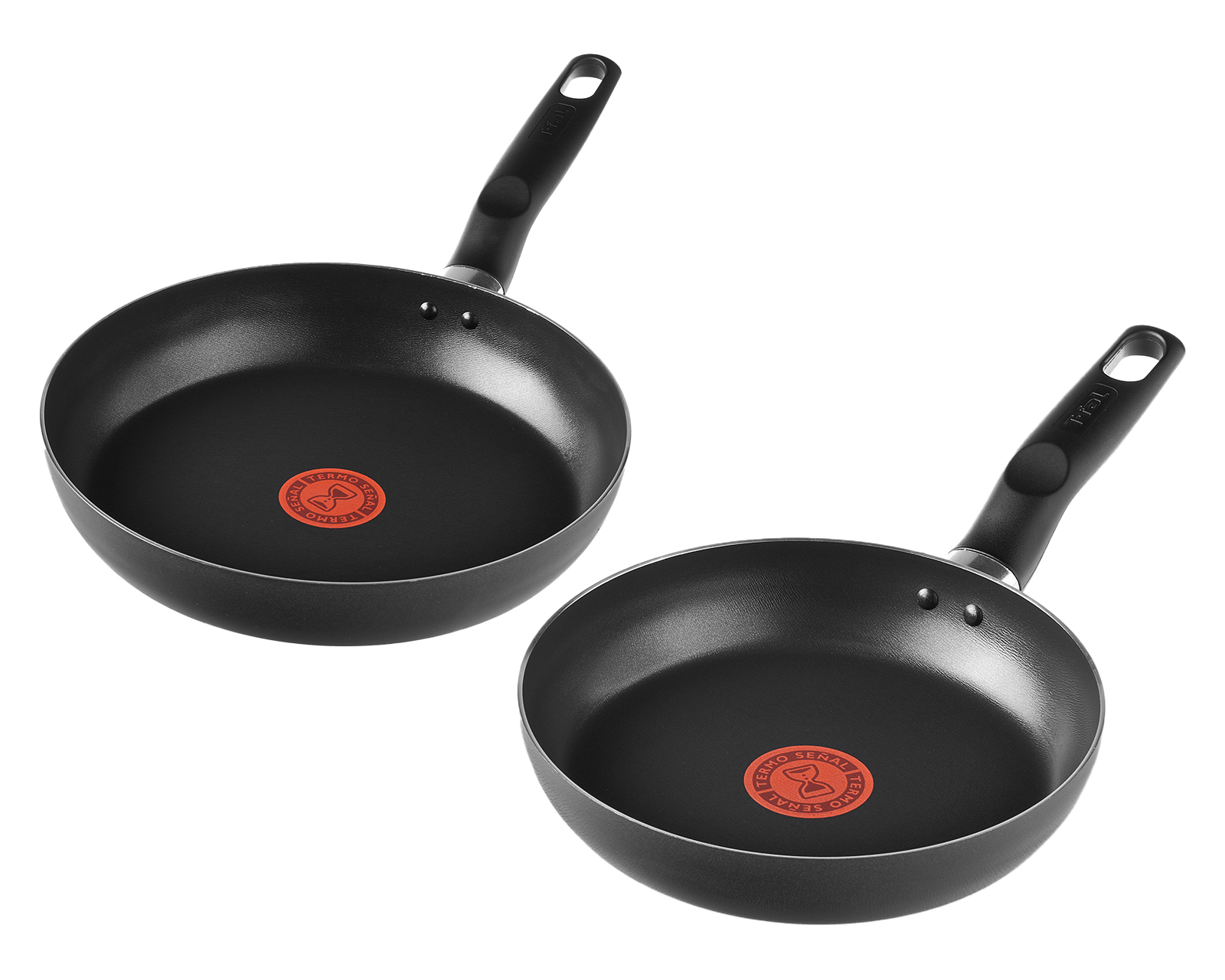 Juego de Sartenes T-Fal Vital de Aluminio 2 Piezas