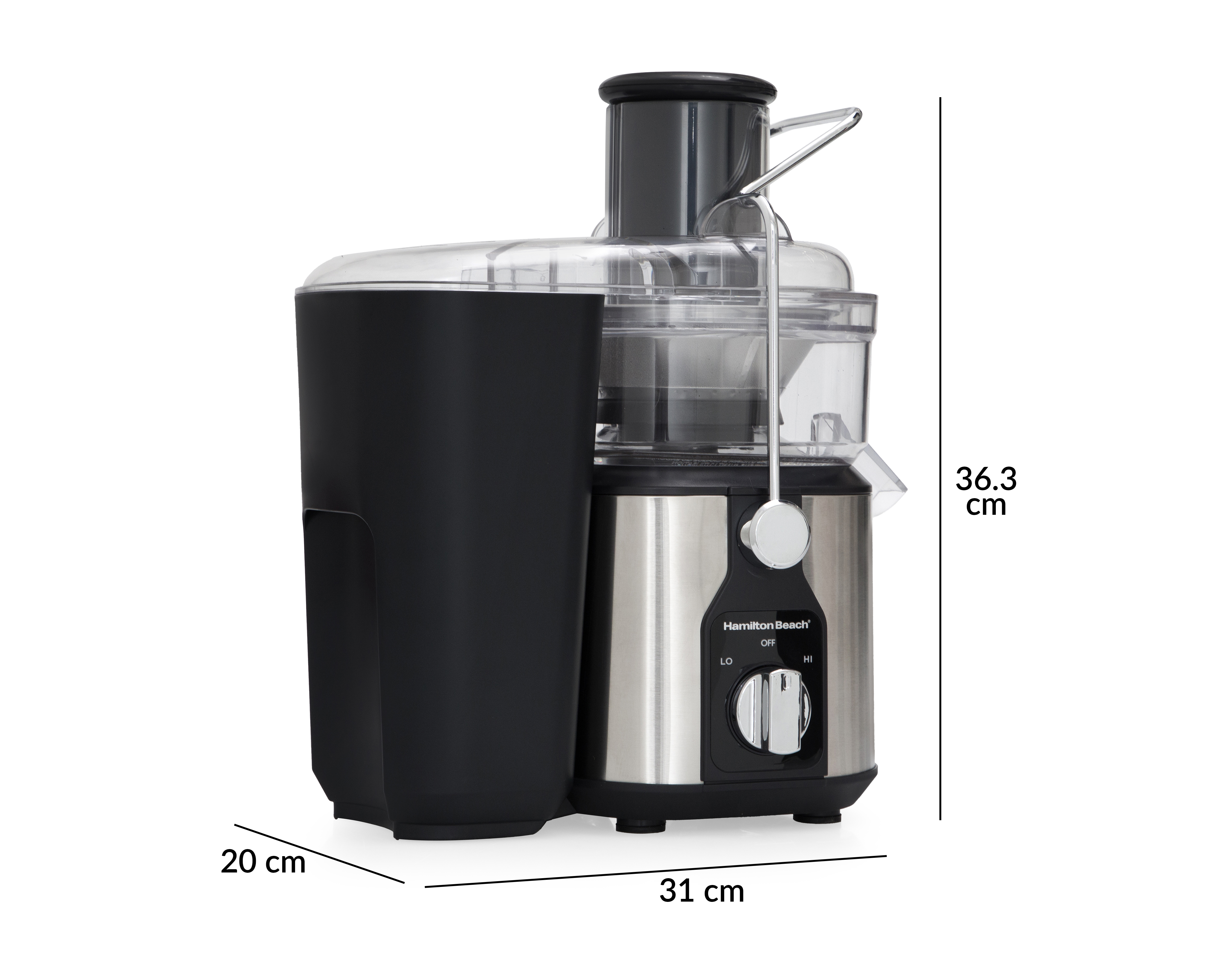 Foto 8 pulgar | Foto 7 | Extractor de Jugo Hamilton Beach Easy Clean con 2 Velocidades 800 W