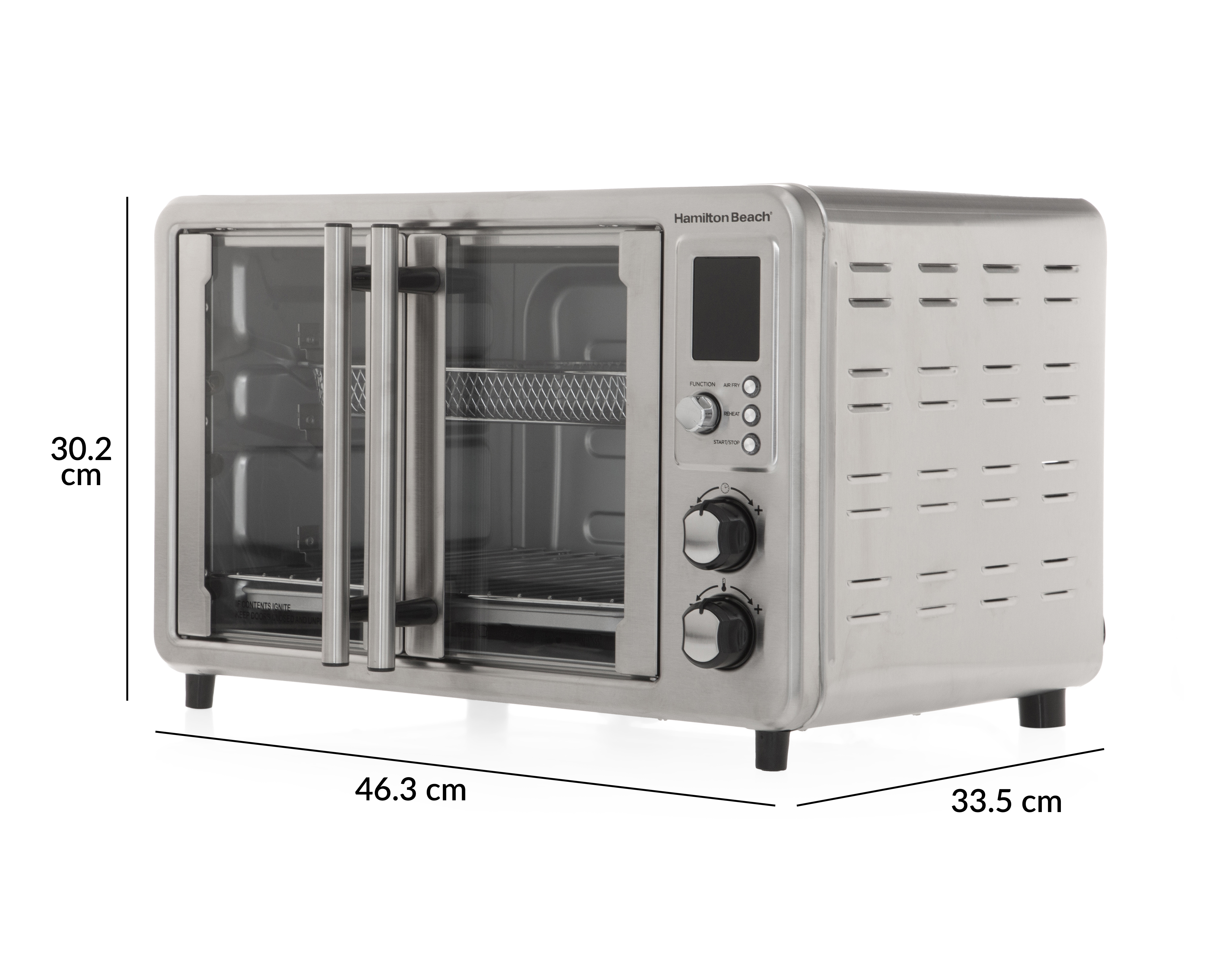 Foto 8 pulgar | Foto 7 | Horno Freidora de Aire Digital Hamilton Beach Sure-Crisp XL 6 en 1