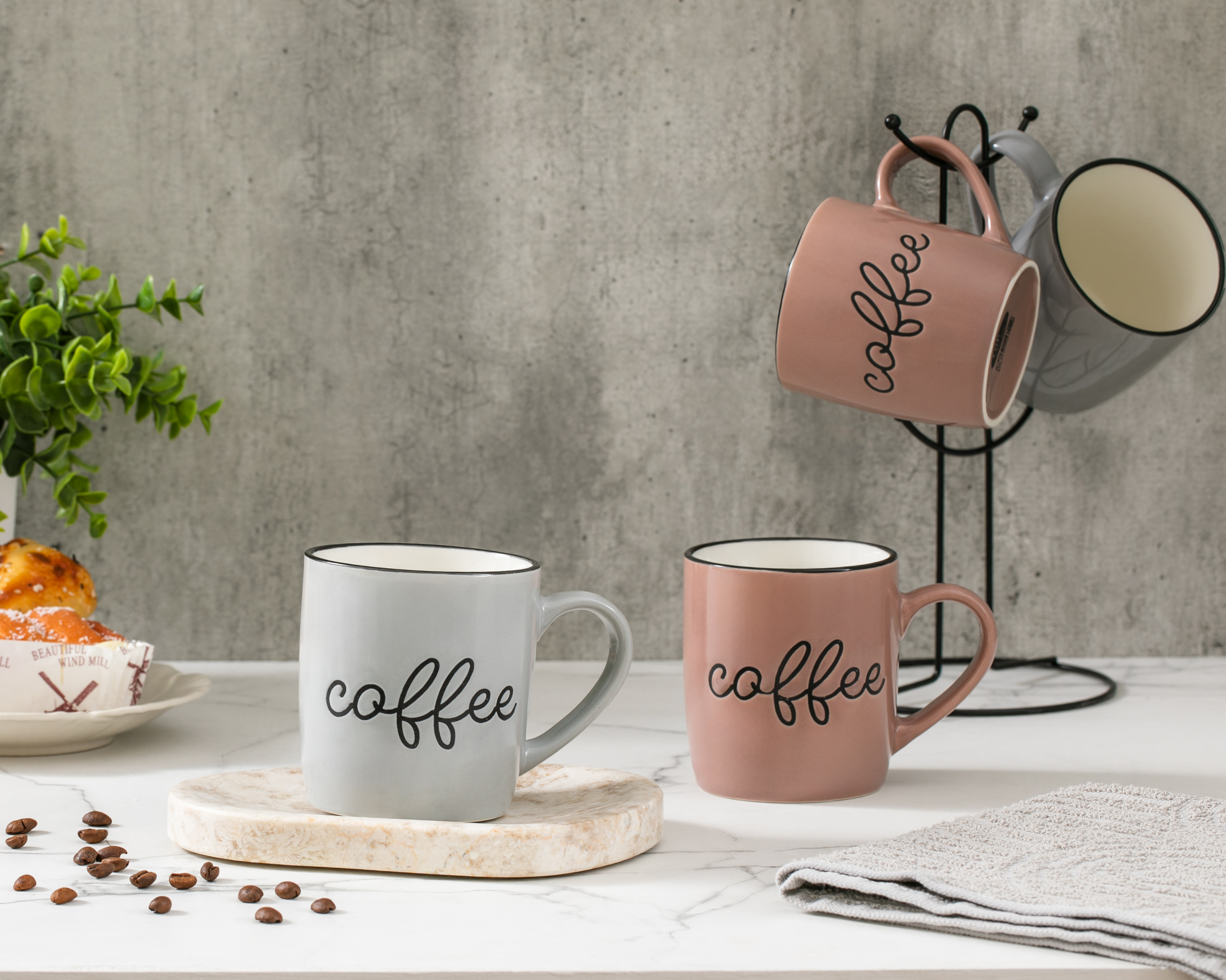 Foto 5 pulgar | Foto 4 | Juego de Tazas de Porcelana Fun Kids 5 Piezas