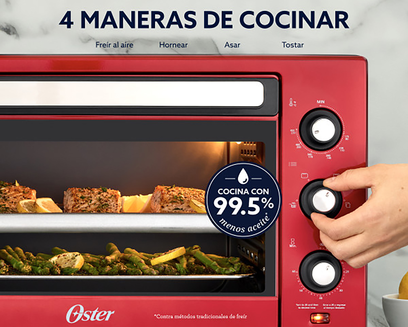 Foto 8 pulgar | Foto 7 | Horno Eléctrico Oster 30 Litros 3 Accesorios