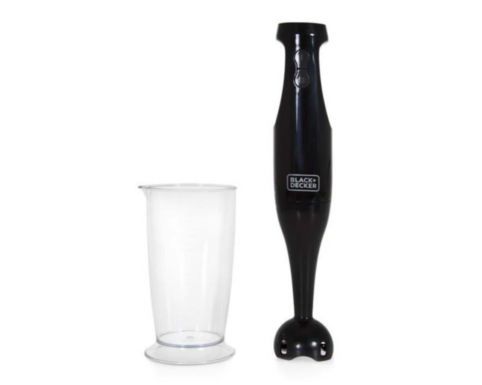 Batidora de Inmersión Black+Decker con 2 Velocidades y 1 Accesorio