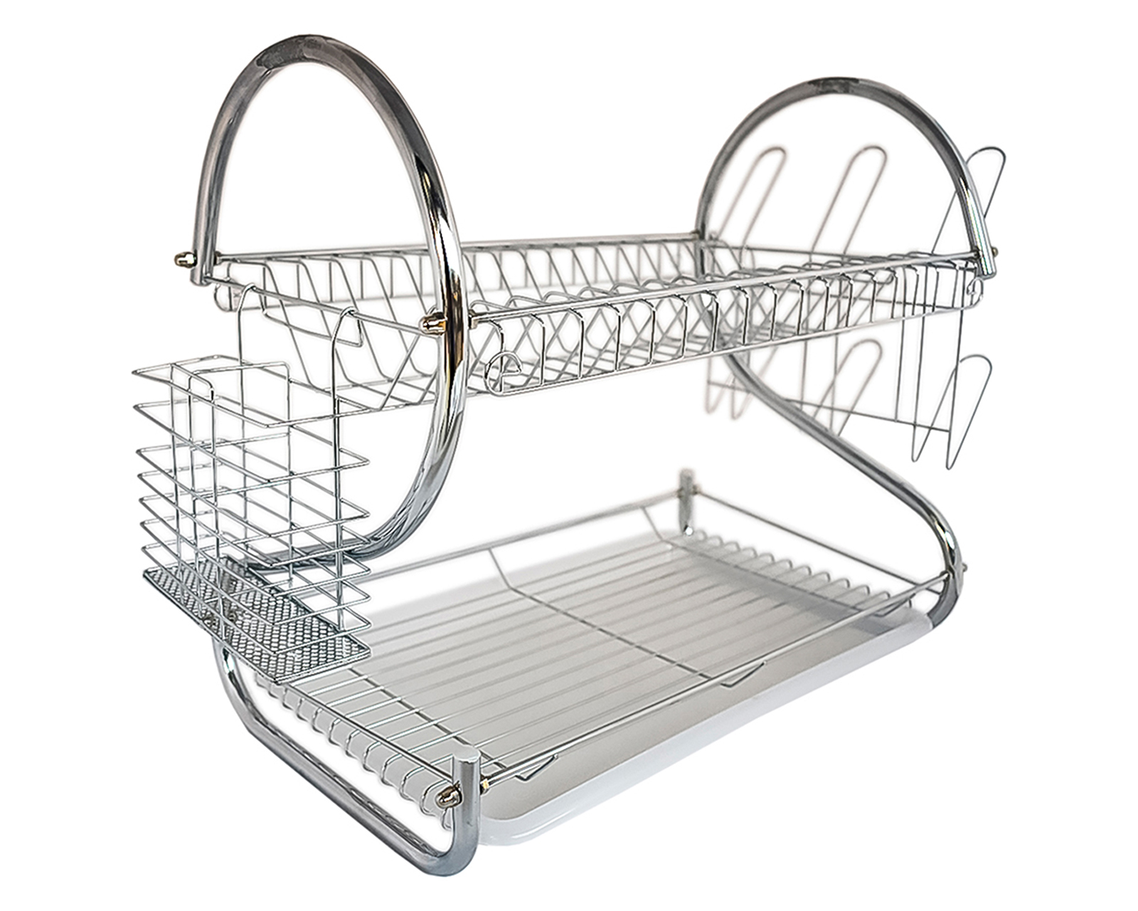 Escurridor Top Choice 2 Pisos Cromado
