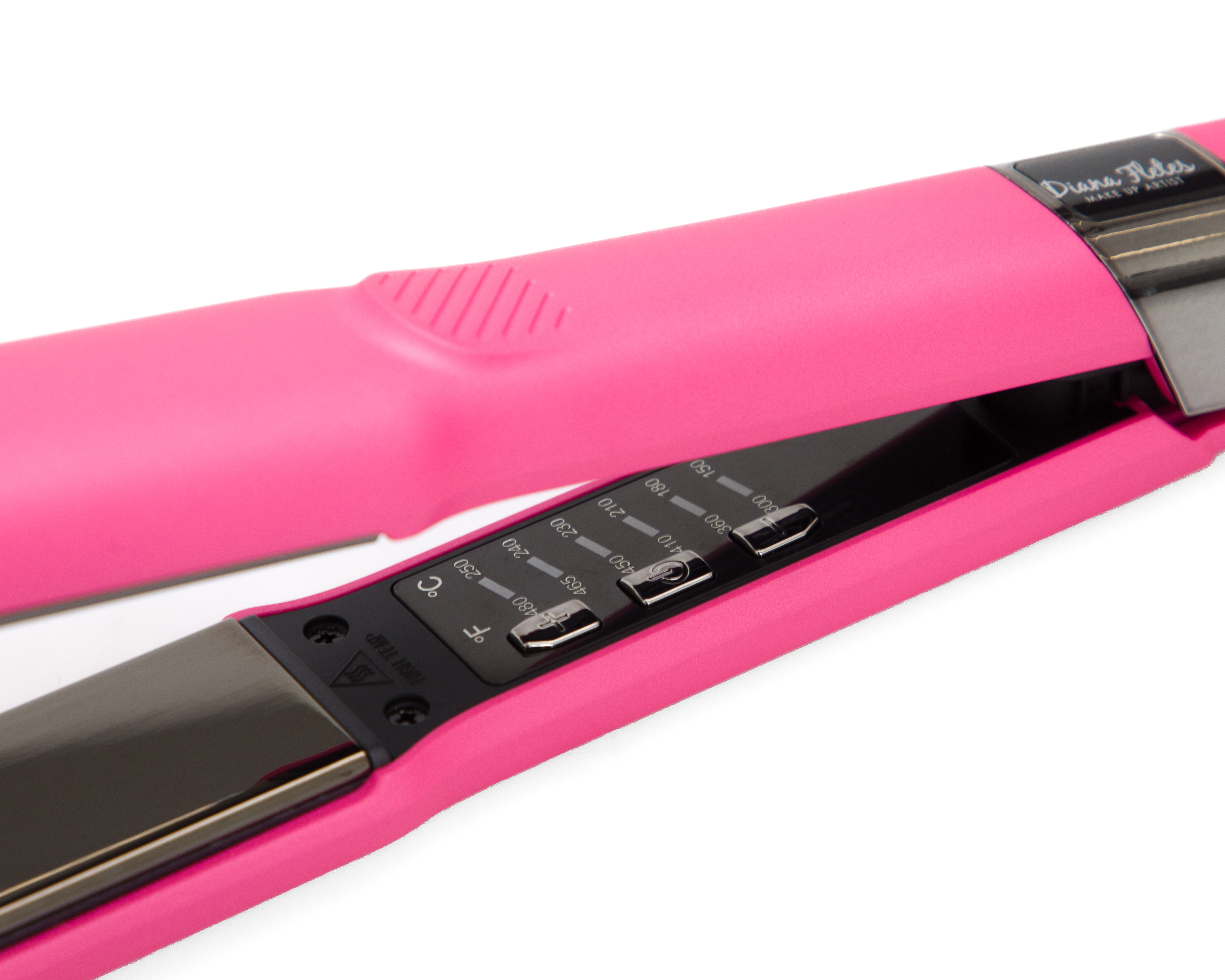 Foto 3 pulgar | Foto 2 | Plancha para Cabello Diana Fletes Straightener Rosa