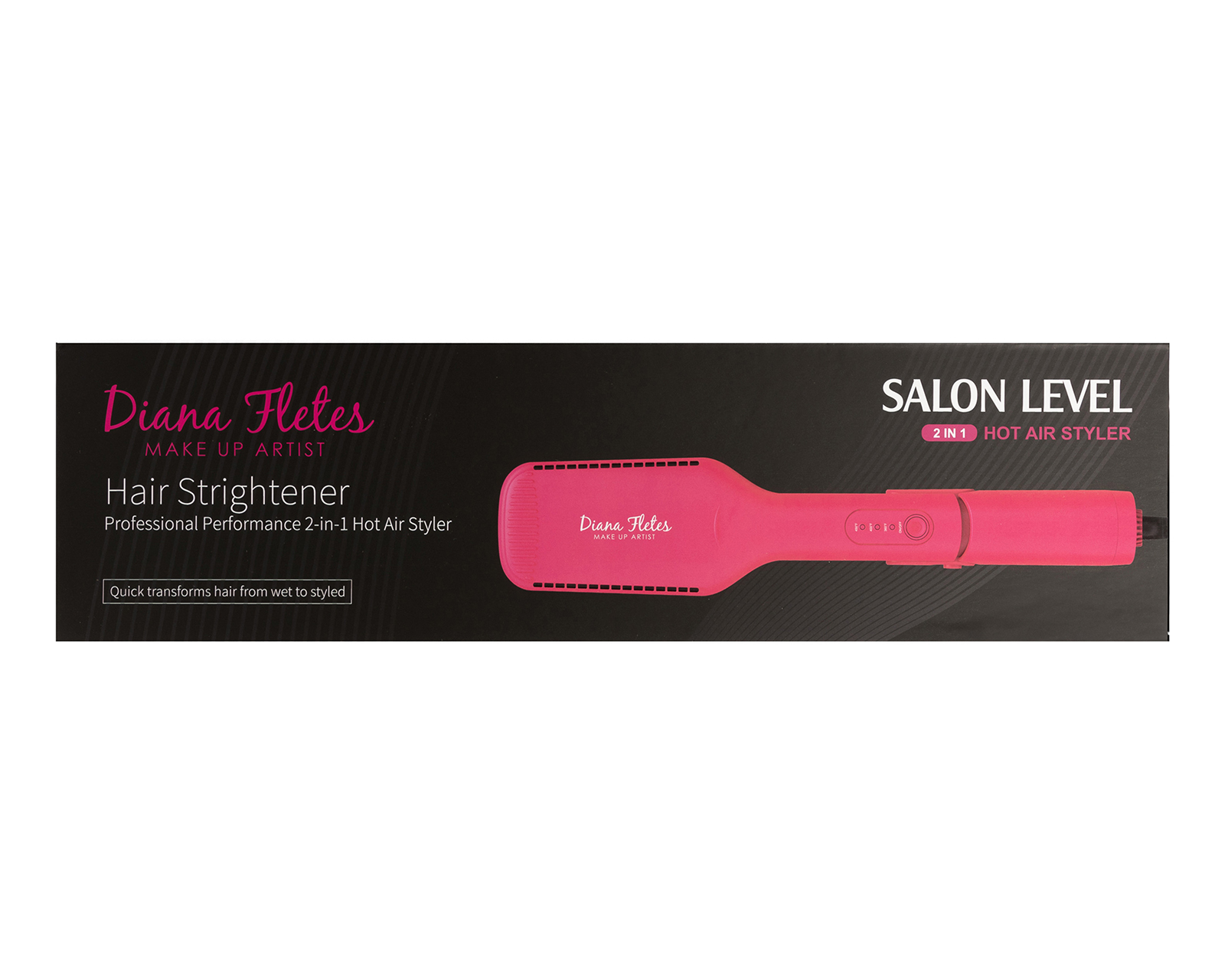 Foto 4 | Foto 4 | Plancha para Cabello Diana Fletes Hair Straightener Dryer 2 en 1