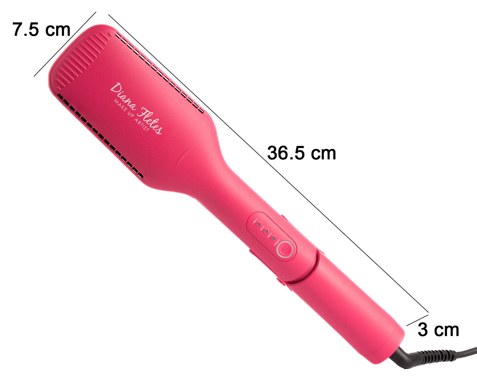 Foto 6 | Foto 6 | Plancha para Cabello Diana Fletes Hair Straightener Dryer 2 en 1