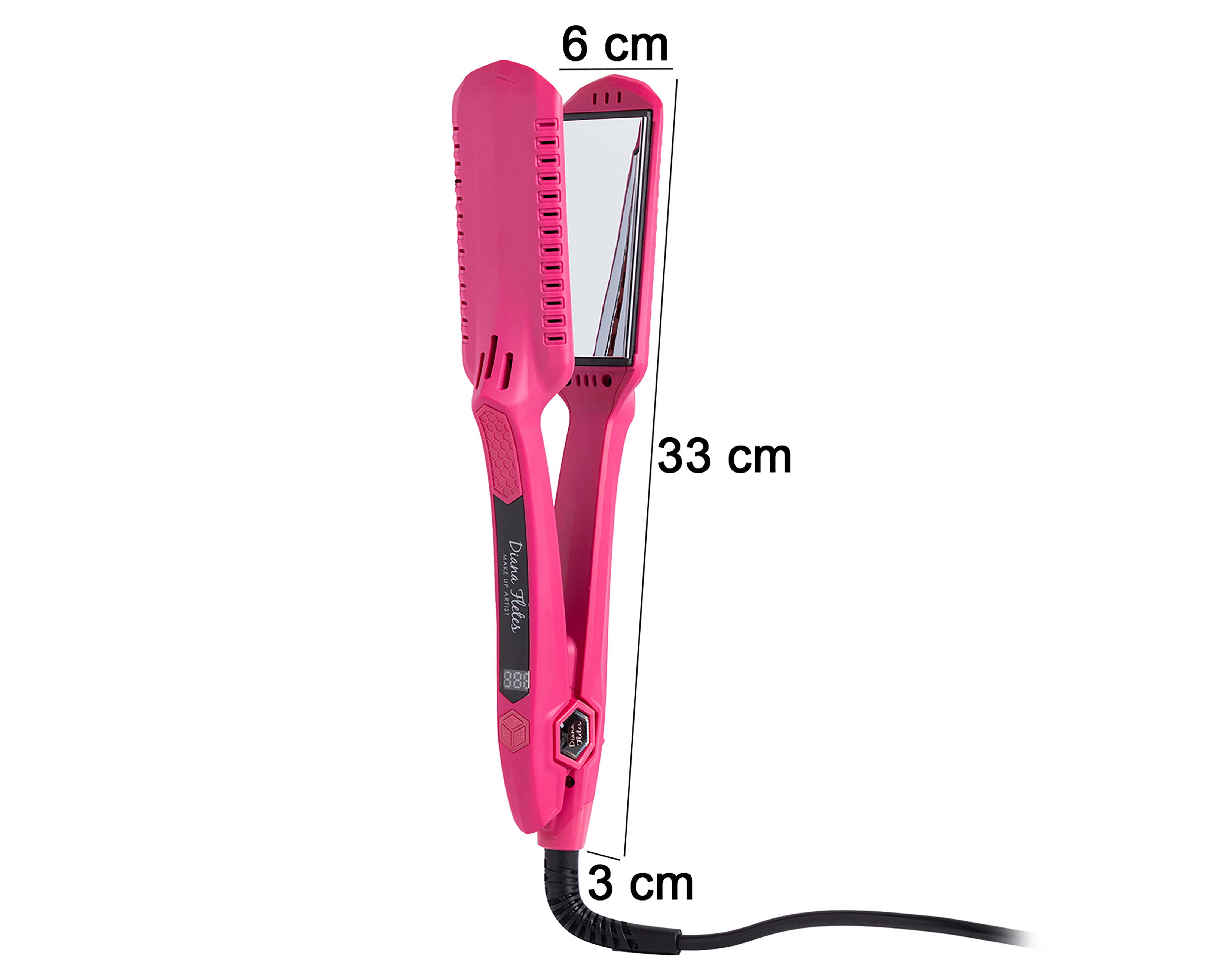Foto 7 pulgar | Foto 6 | Plancha para Cabello Diana Fletes Italiana Rosa