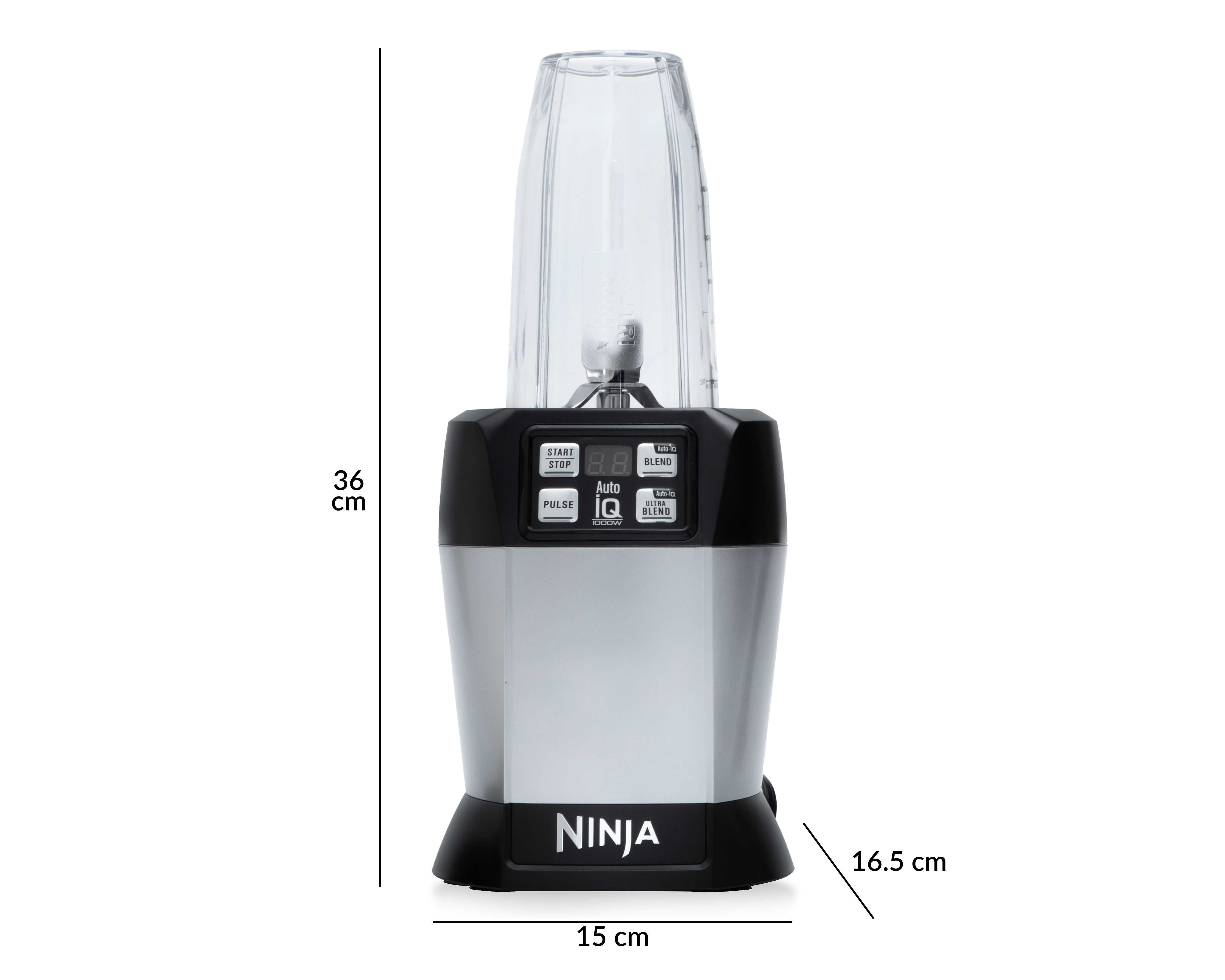 Foto 8 pulgar | Foto 7 | Procesador de Alimentos Nutri Auto iQ Ninja BL480 Cuchillas de Acero Inoxidable con Accesorios