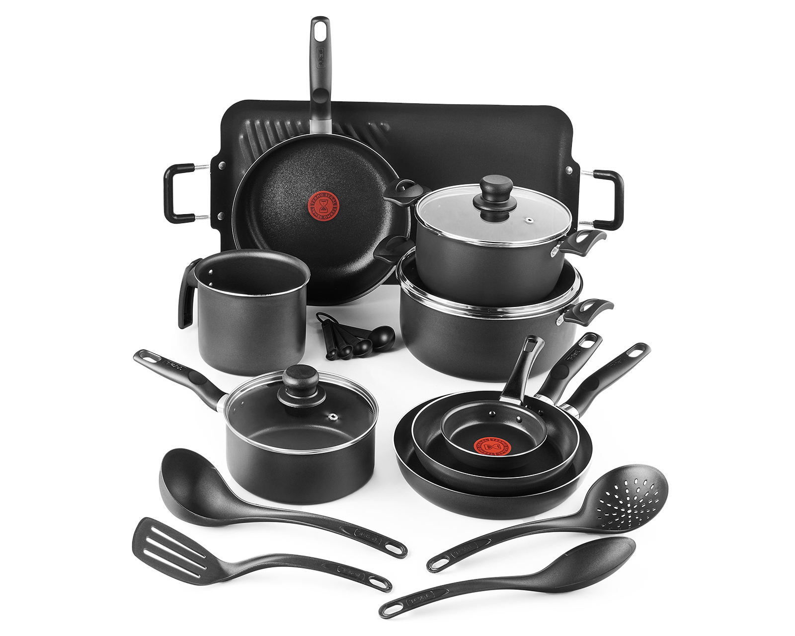 Foto 2 pulgar | Foto 1 | Batería de Cocina T-Fal Vital de Aluminio 20 Piezas