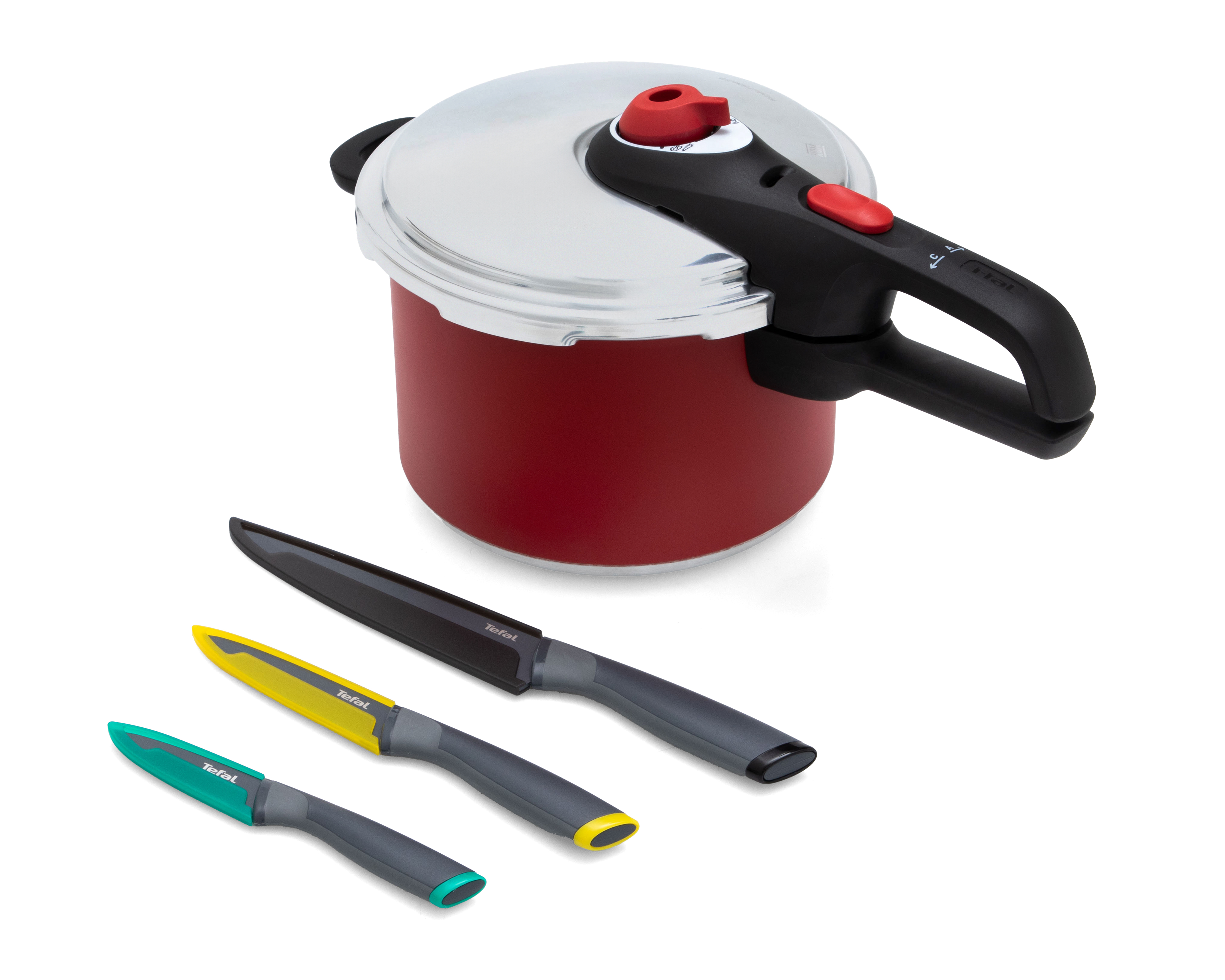 Olla de Presión T-Fal 6 Litros de Aluminio