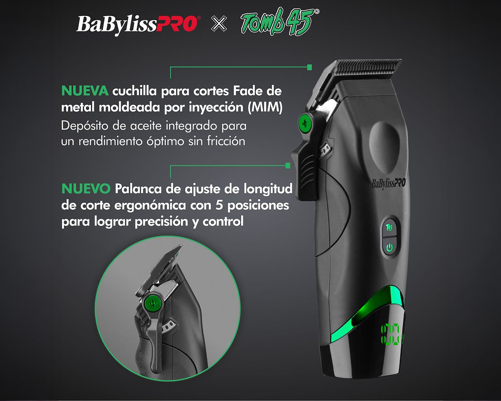 Foto 5 pulgar | Foto 4 | Juego de Peluquería BaBylissPRO X Tomb45 13 Piezas
