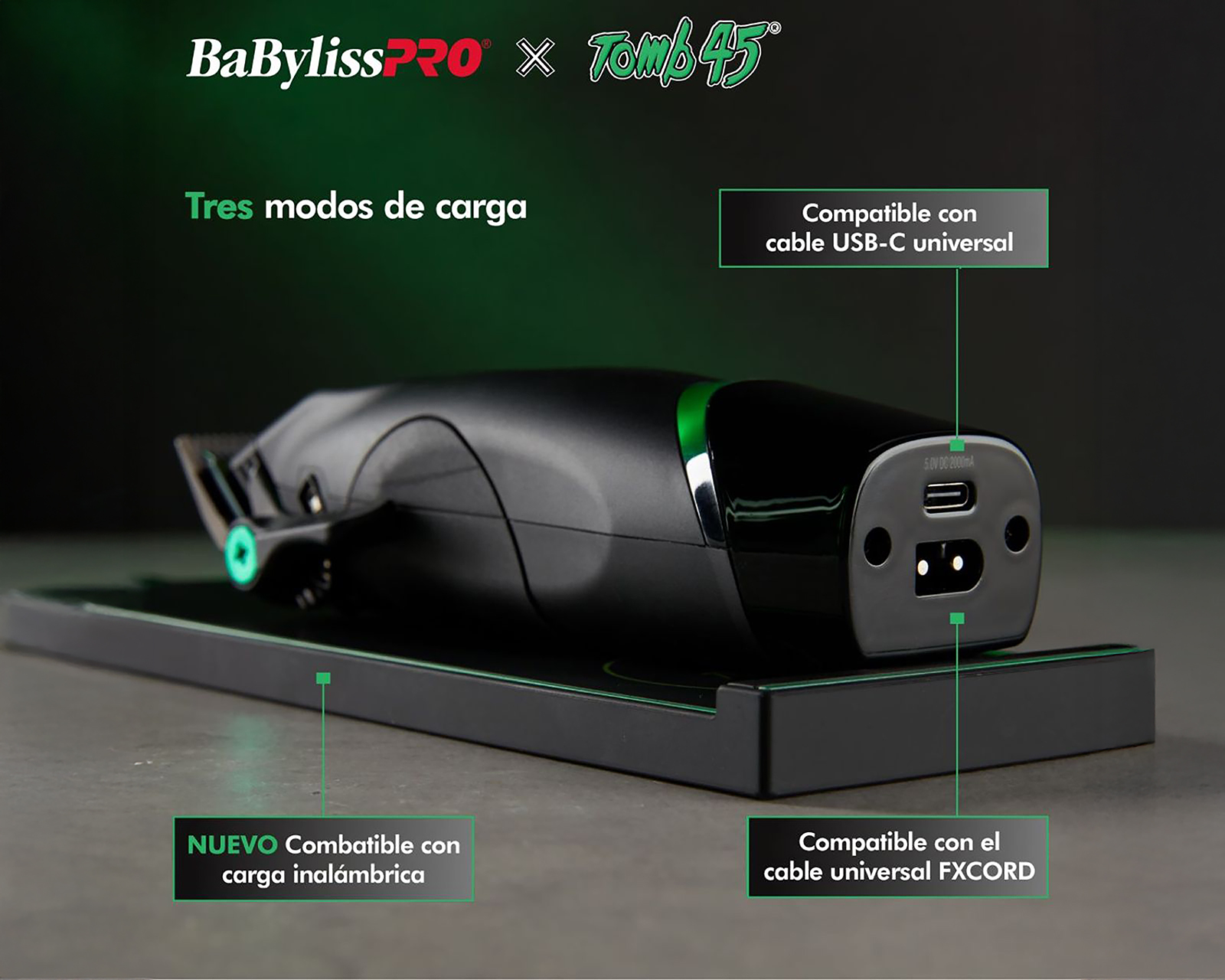 Foto 6 | Foto 6 | Juego de Peluquería BaBylissPRO X Tomb45 13 Piezas