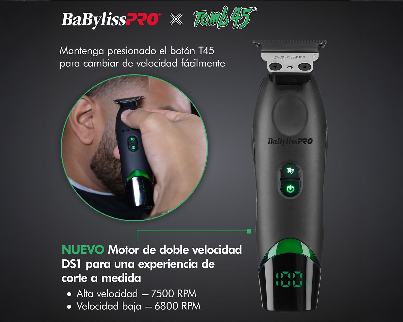 Foto 4 | Foto 4 | Juego de Peluquería BaBylissPRO X TombB 45 8 Piezas