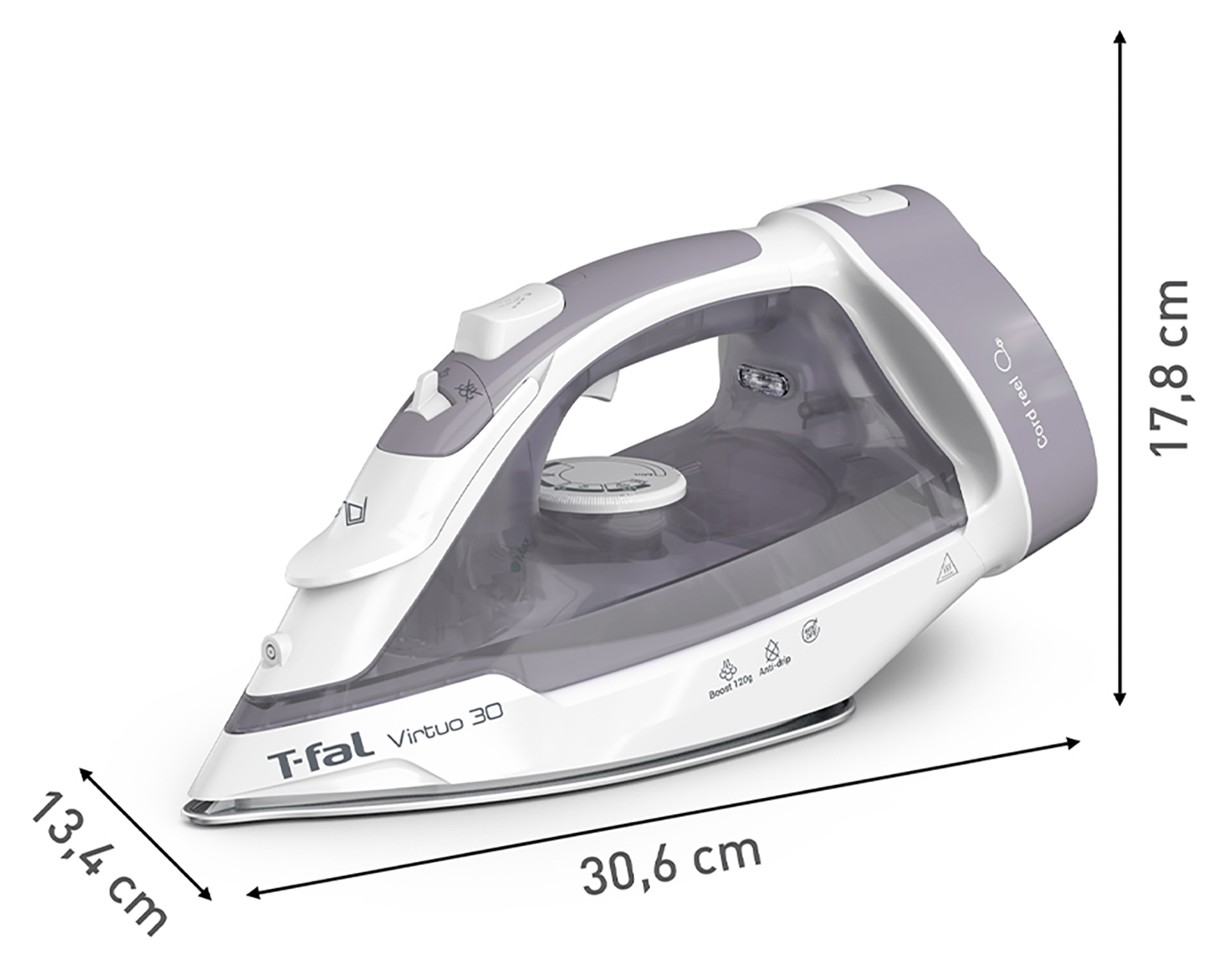 Foto 9 pulgar | Foto 8 | Plancha T-Fal Virtuo 30 de Cerámica XL