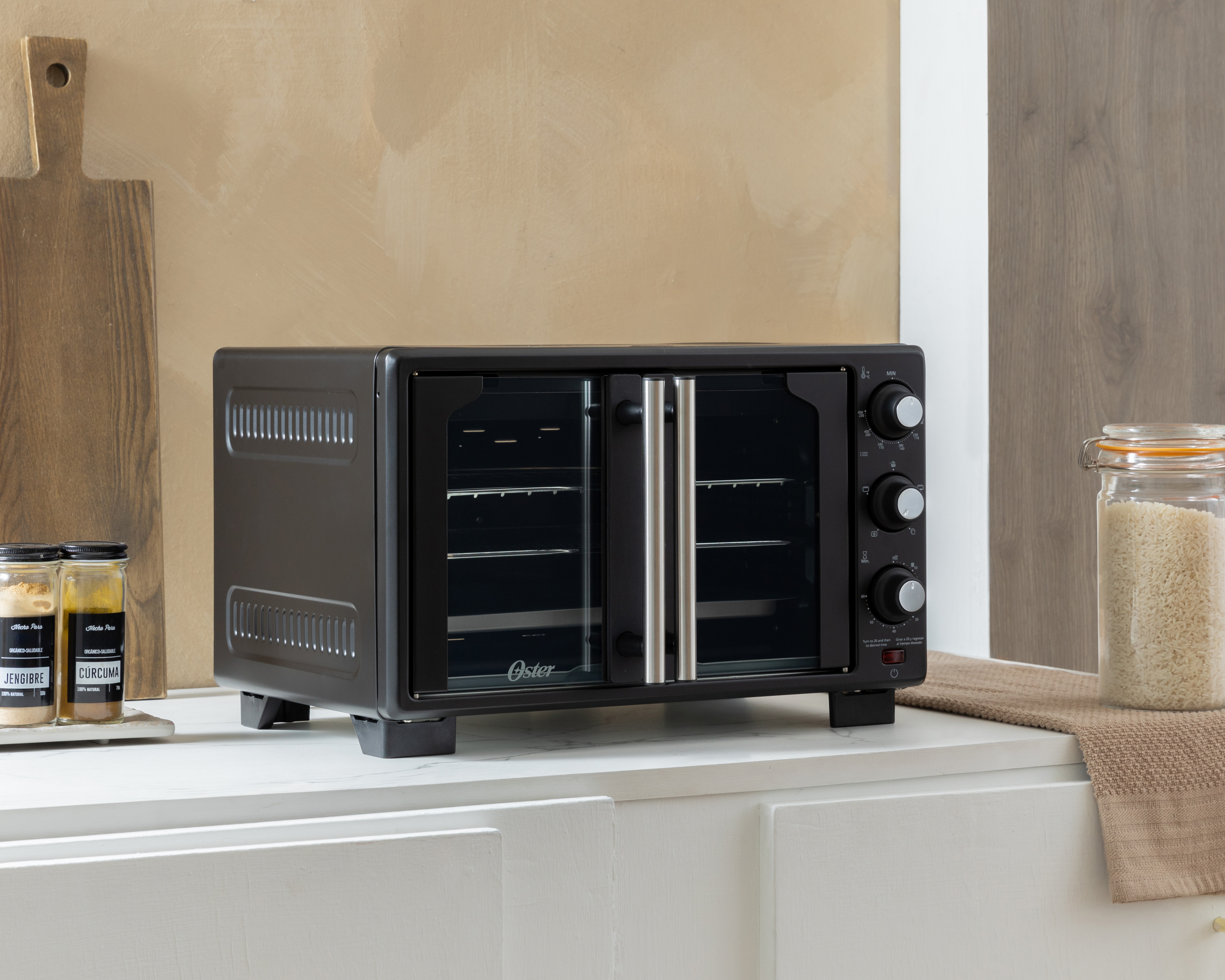 Horno Eléctrico Oster de 25 litros con 2 Accesorios