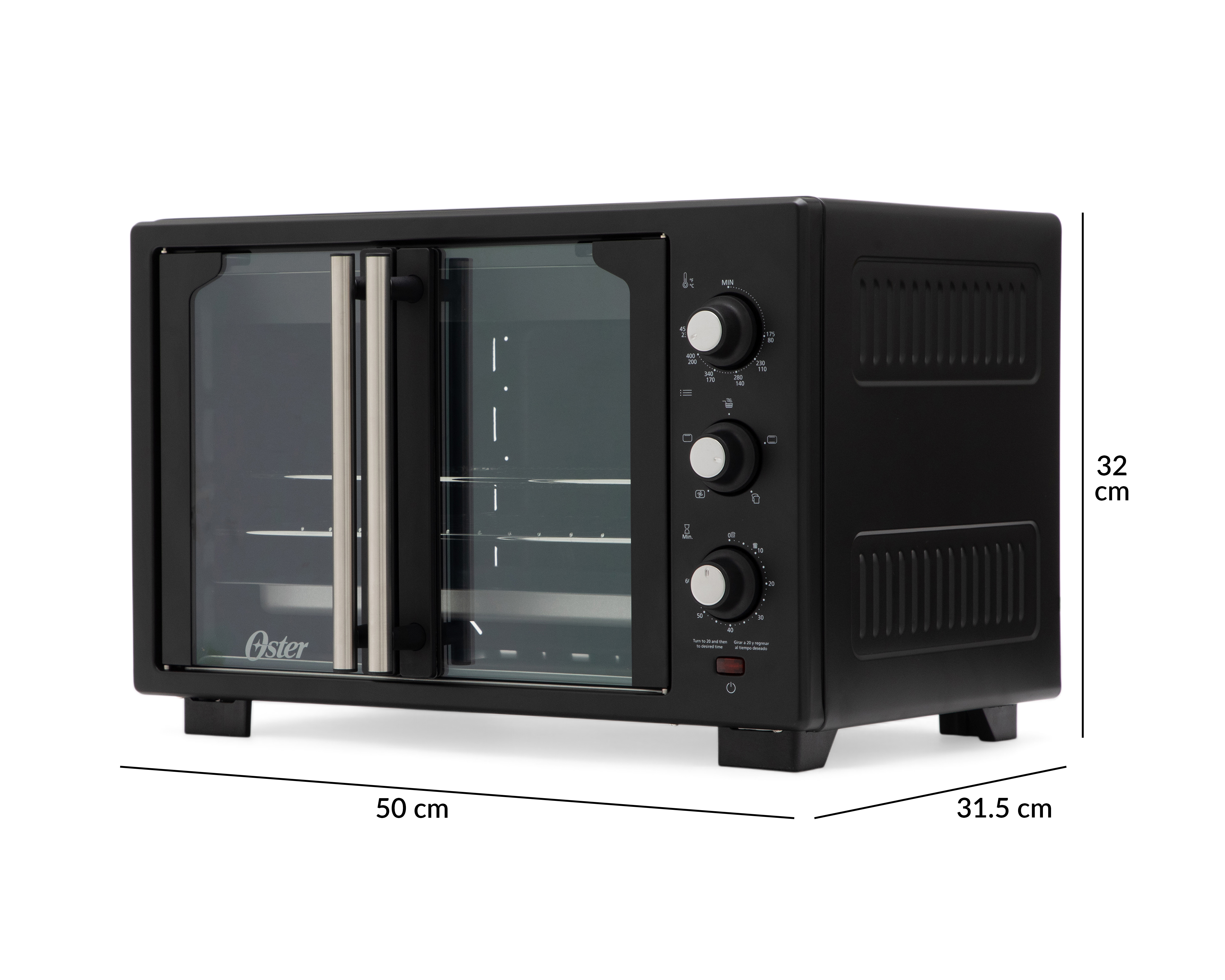 Foto 8 pulgar | Foto 7 | Horno Tostador Oster 2224849 35 Litros 2 Accesorios