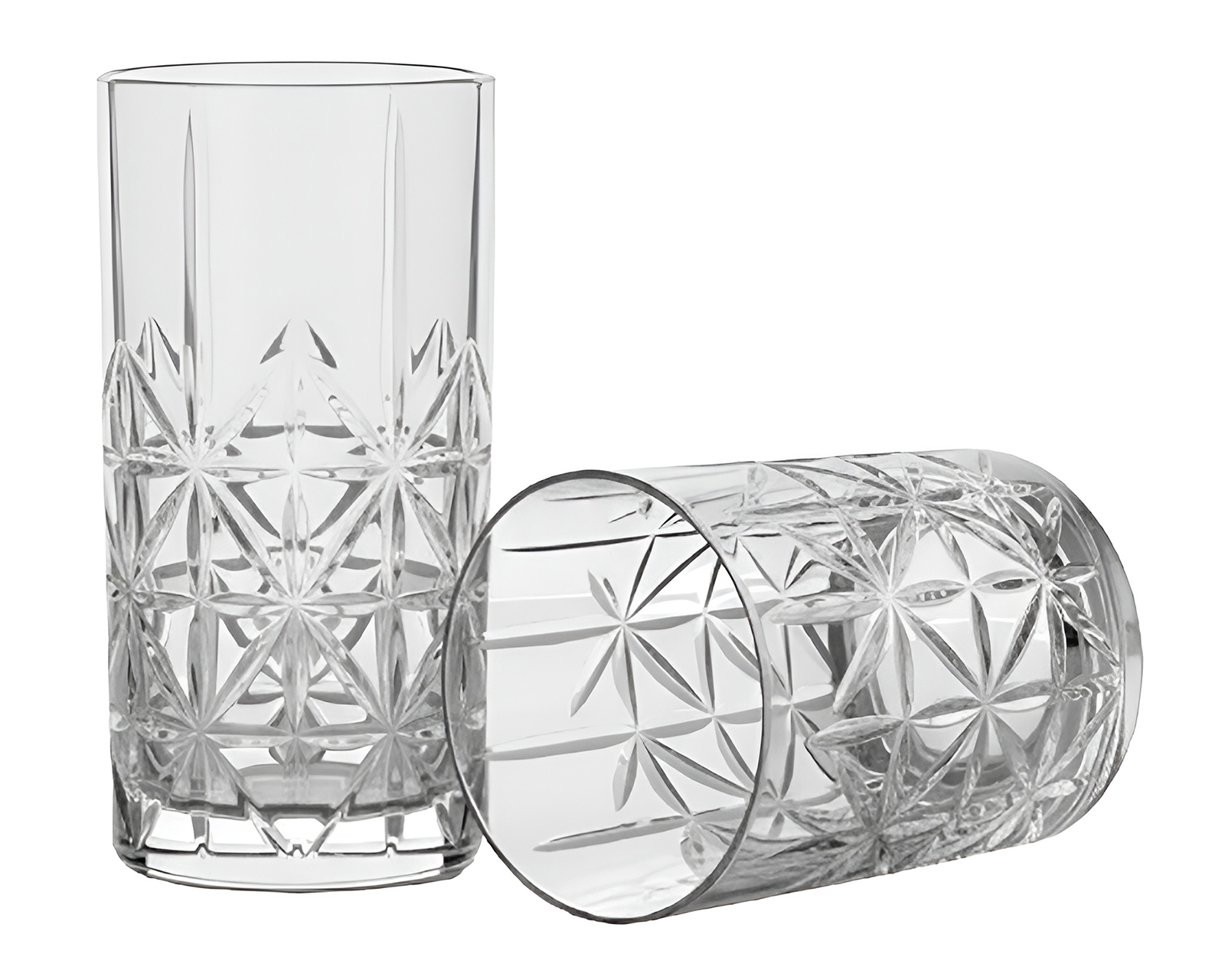 Foto 3 | Foto 3 | Vaso de Vidrio Glazé 360 ml 6 Piezas