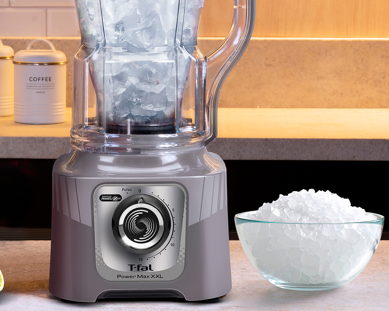 Foto 4 pulgar | Foto 3 | Licuadora T-Fal Power Max XXL de 15 Velocidades con Vaso de Plástico