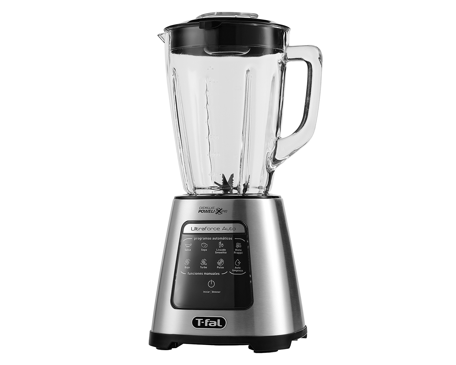 Foto 3 pulgar | Foto 2 | Licuadora T-Fal Ultraforce Auto de 8 Velocidades con Vaso de Vidrio