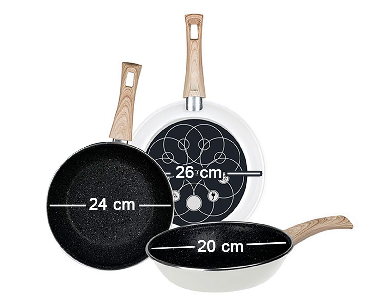 Foto 6 pulgar | Foto 5 | Sartenes Ecko con Cuchillo y Tabla para Picar 5 Piezas