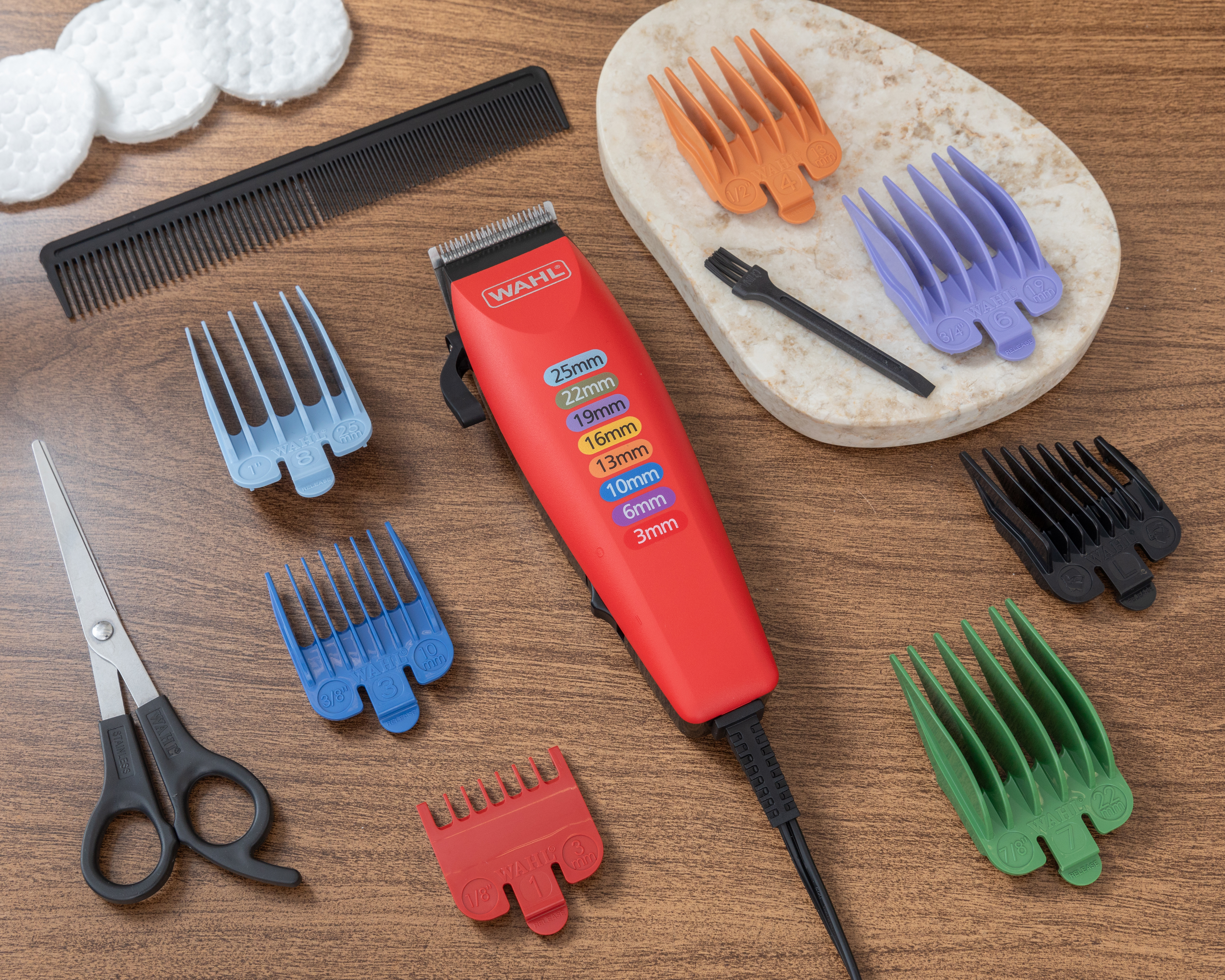 Foto 7 pulgar | Foto 6 | Kit de Máquina para Cortar Cabello Wahl Color Code con Cuchillas de Acero Inoxidable 17 Piezas