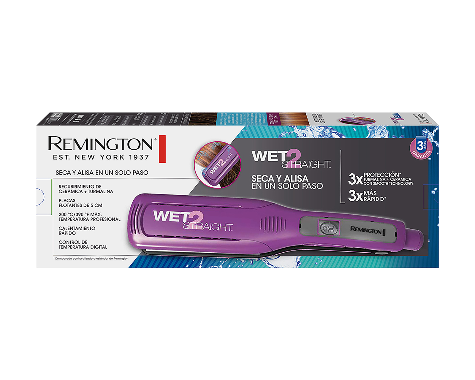 Foto 6 | Foto 6 | Plancha para Cabello Remington Wet2straight Seca y Alisa