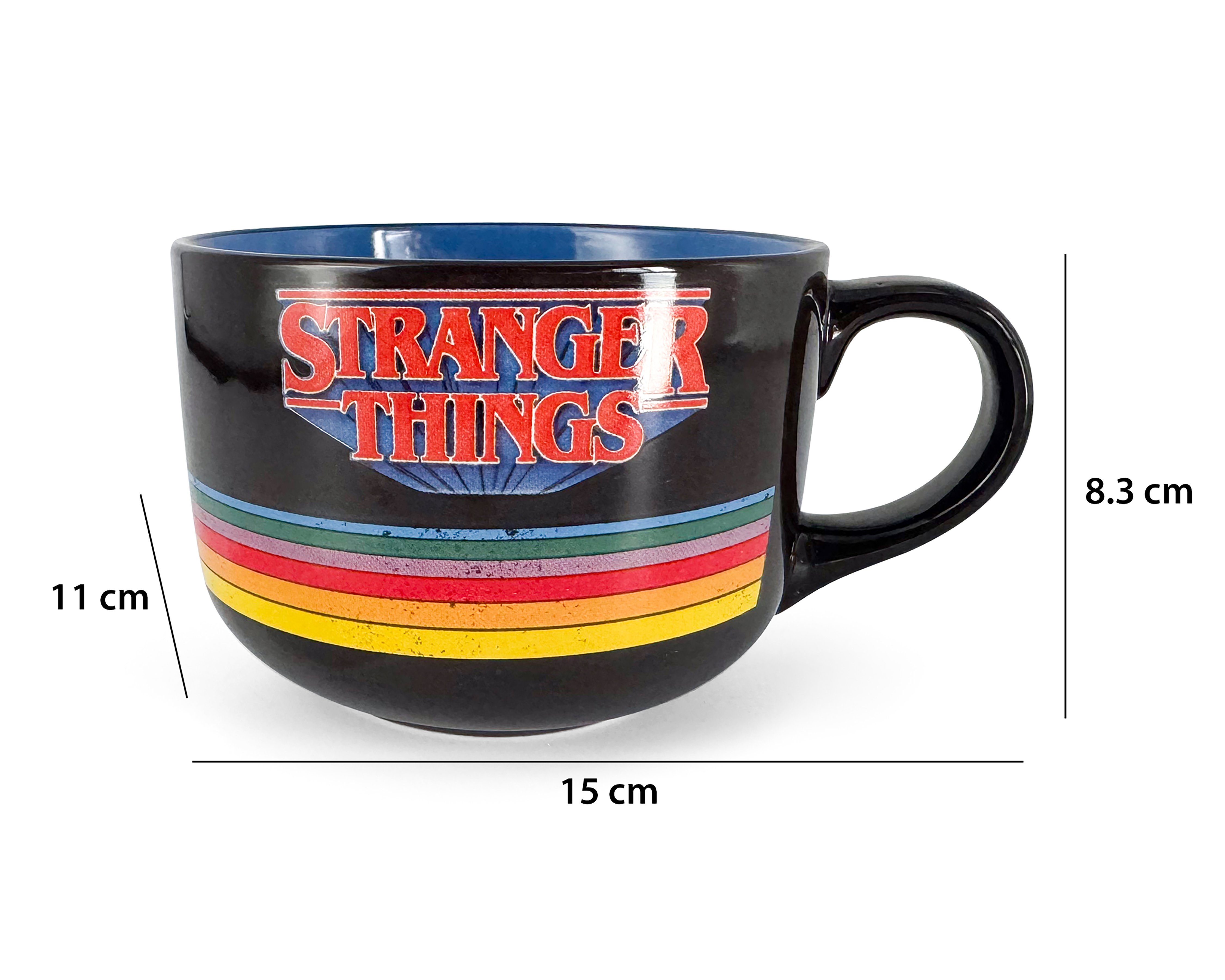 Foto 7 pulgar | Foto 6 | Taza de Cerámica Crown Baccara Stranger Things 500 ml