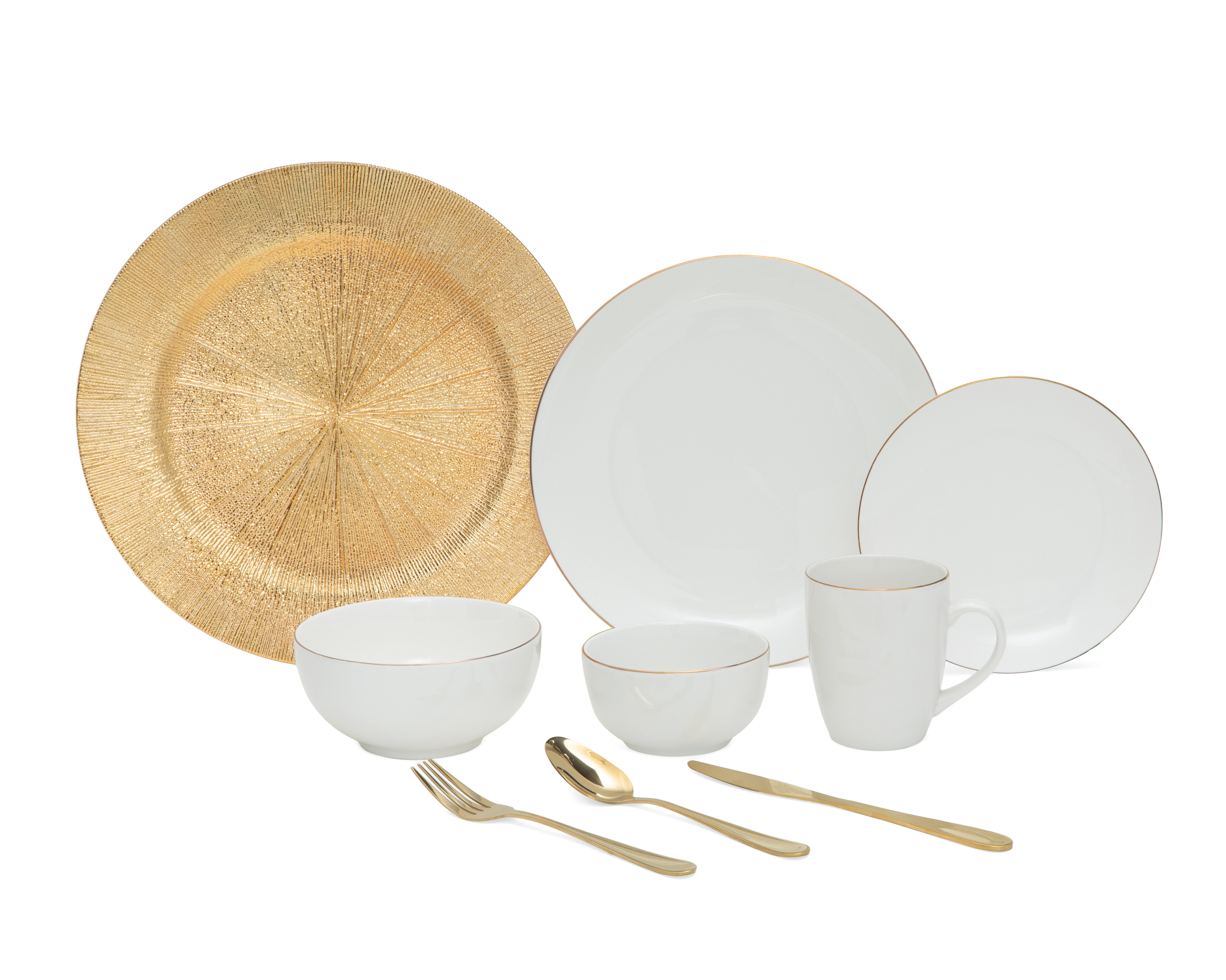 Foto 2 | Foto 2 | Vajilla de Porcelana Blanca para 4 Personas 36 Piezas