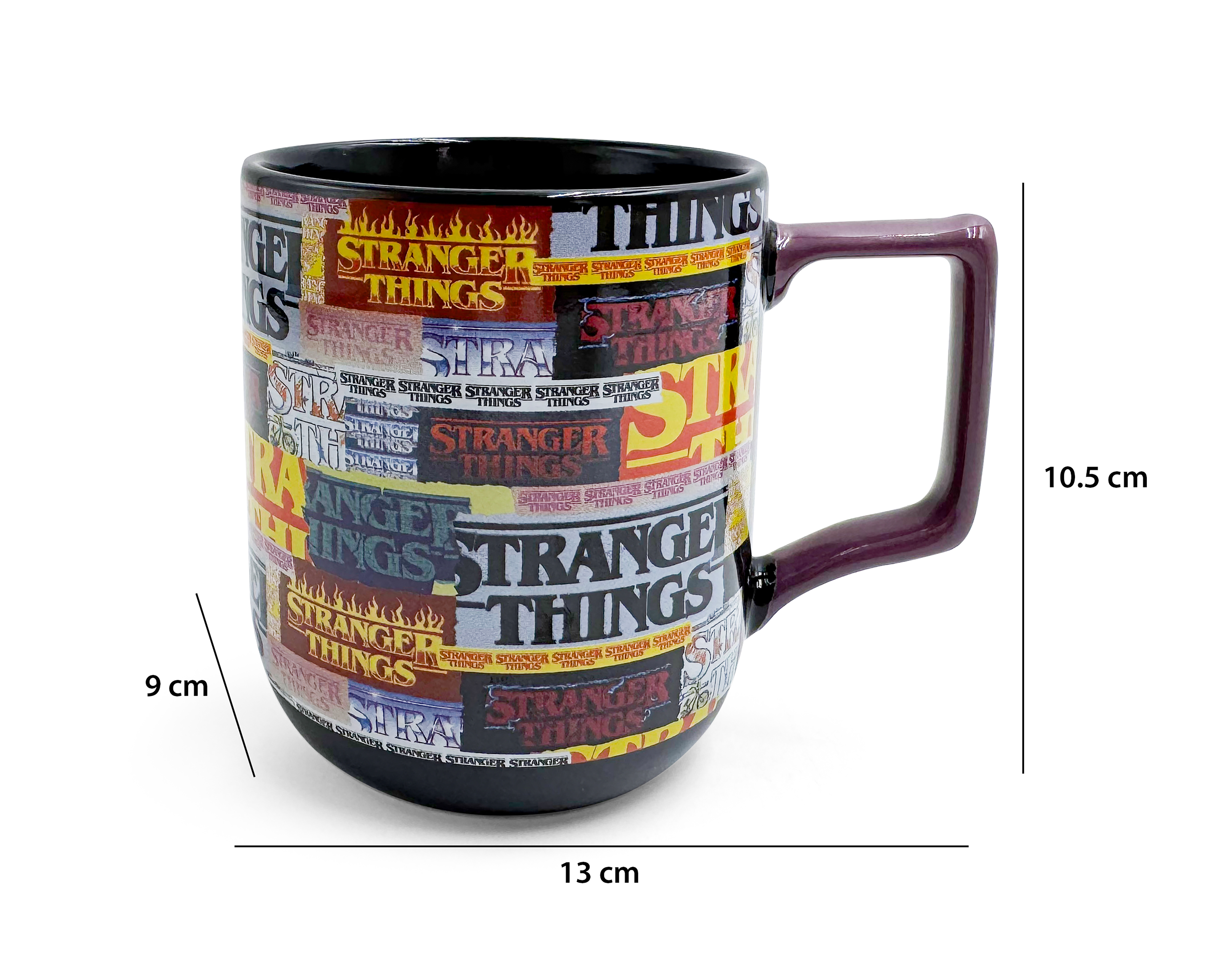 Foto 5 | Foto 5 | Taza de Cerámica Crown Baccara Stranger Things 450 ml